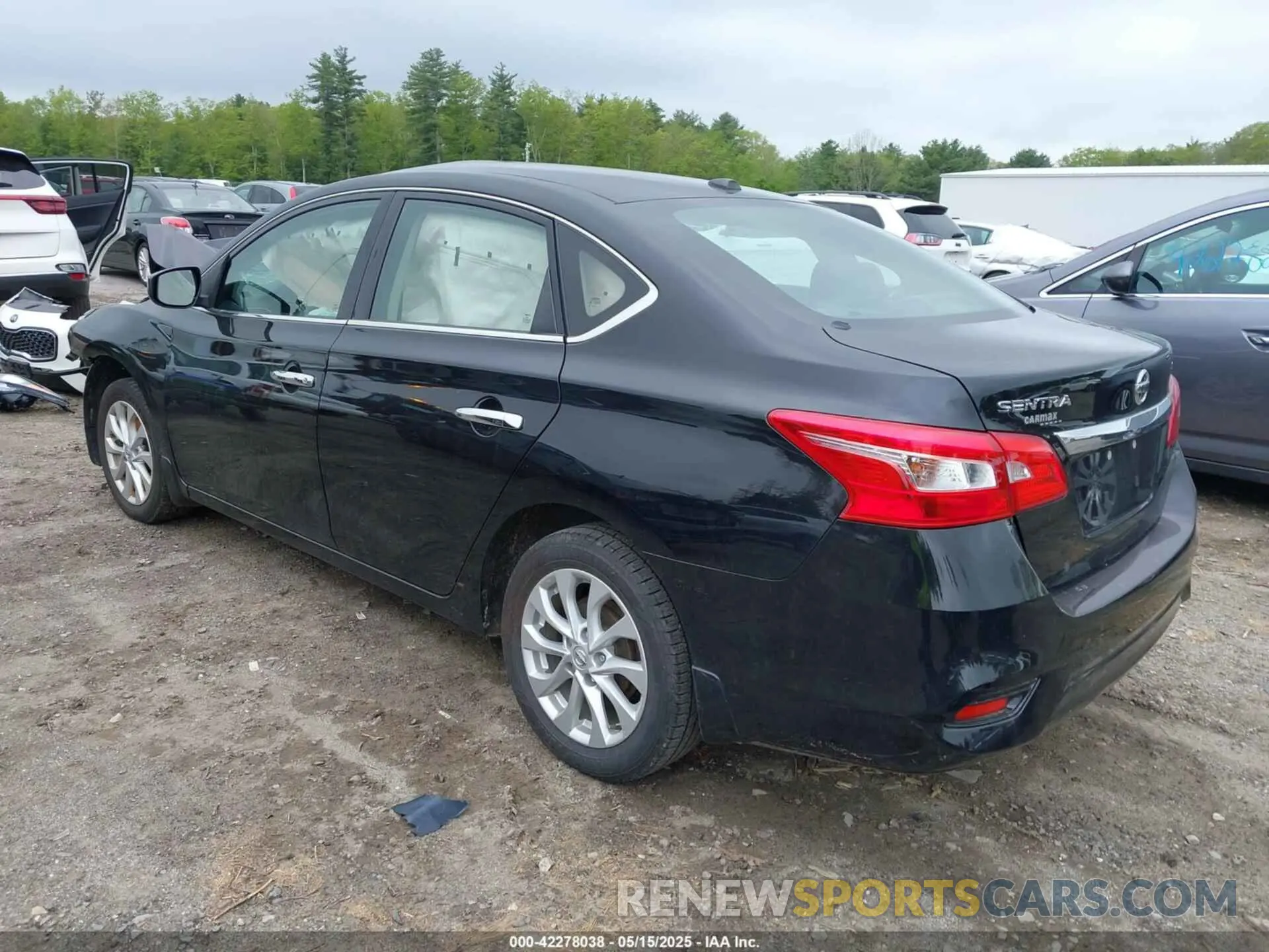 3 Photograph of a damaged car 3N1AB7AP0KY317744 NISSAN SENTRA 2019