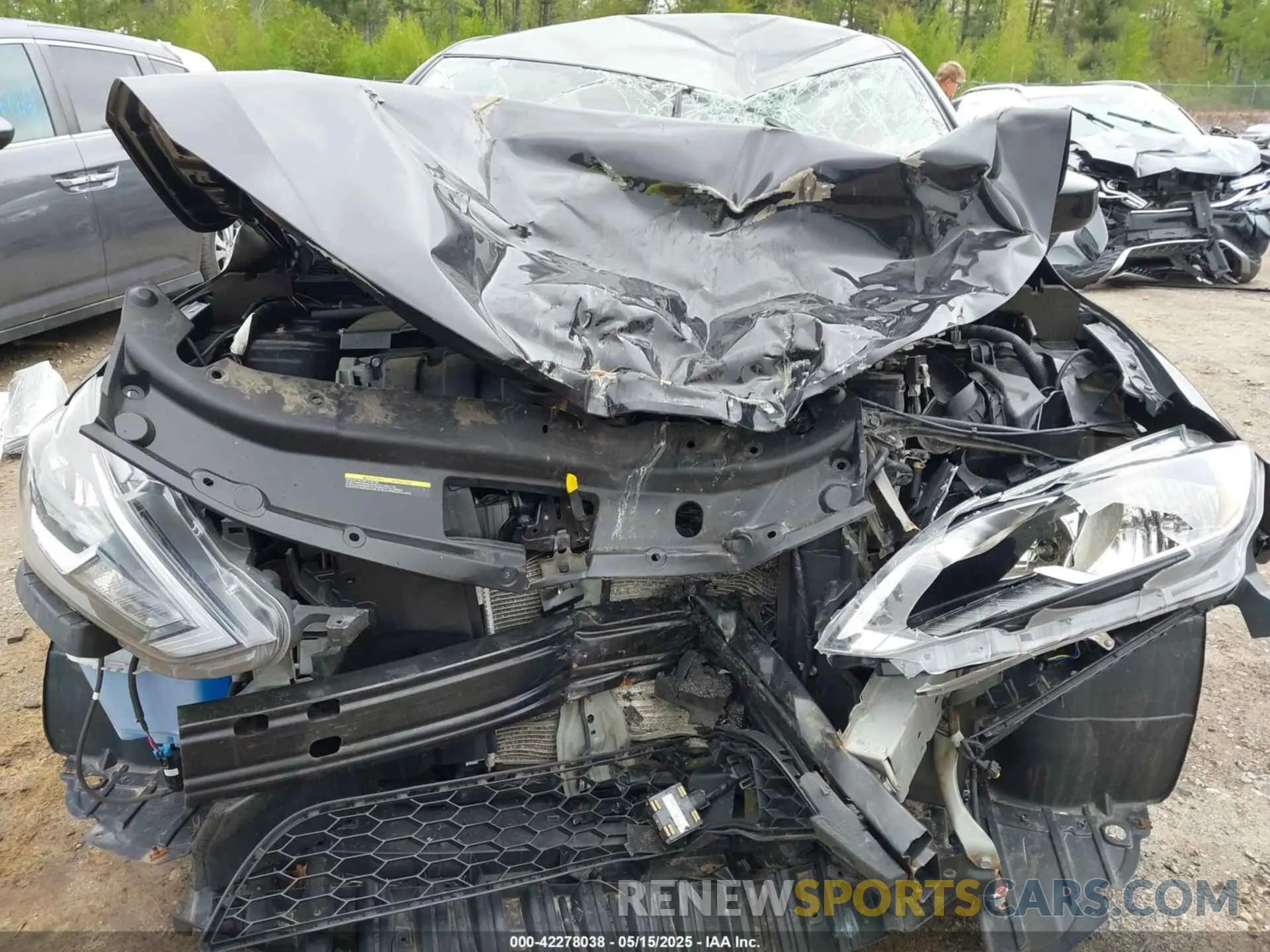 6 Photograph of a damaged car 3N1AB7AP0KY317744 NISSAN SENTRA 2019