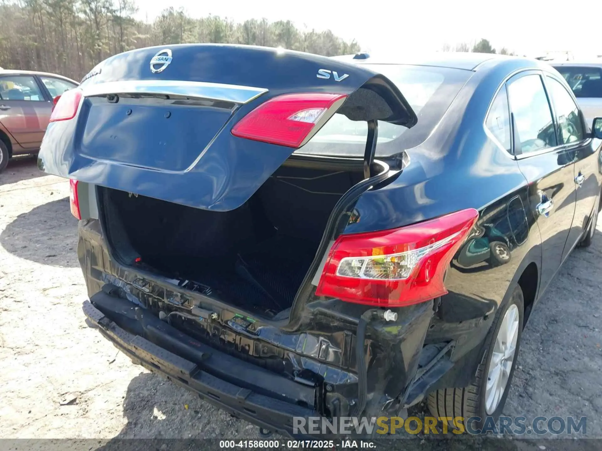 19 Photograph of a damaged car 3N1AB7AP0KY324144 NISSAN SENTRA 2019