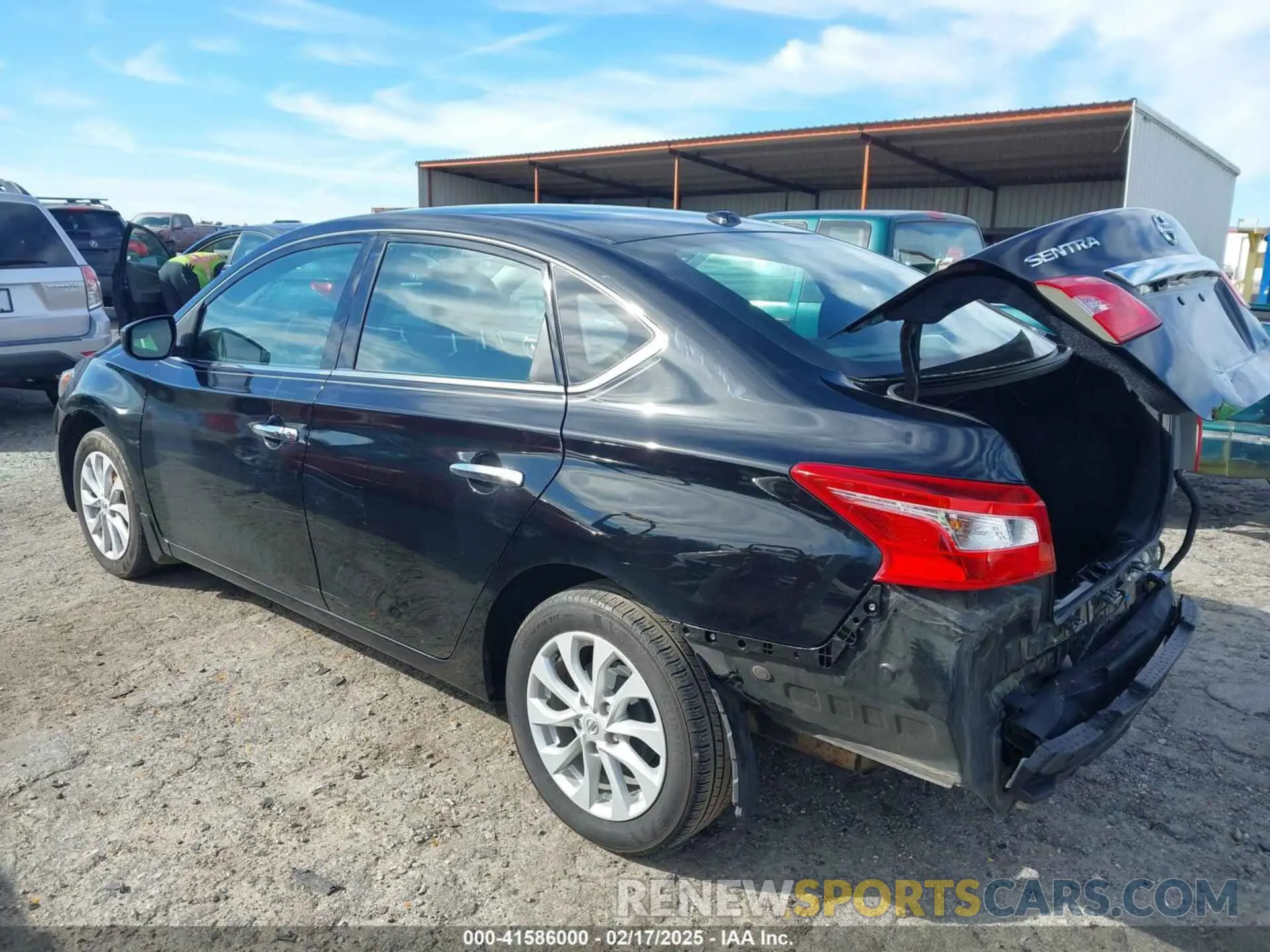 3 Photograph of a damaged car 3N1AB7AP0KY324144 NISSAN SENTRA 2019
