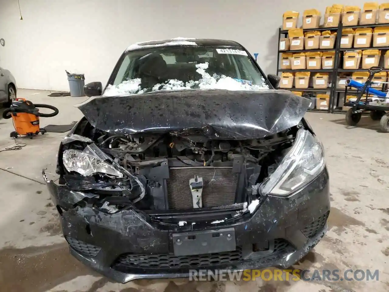 5 Photograph of a damaged car 3N1AB7AP0KY325374 NISSAN SENTRA 2019