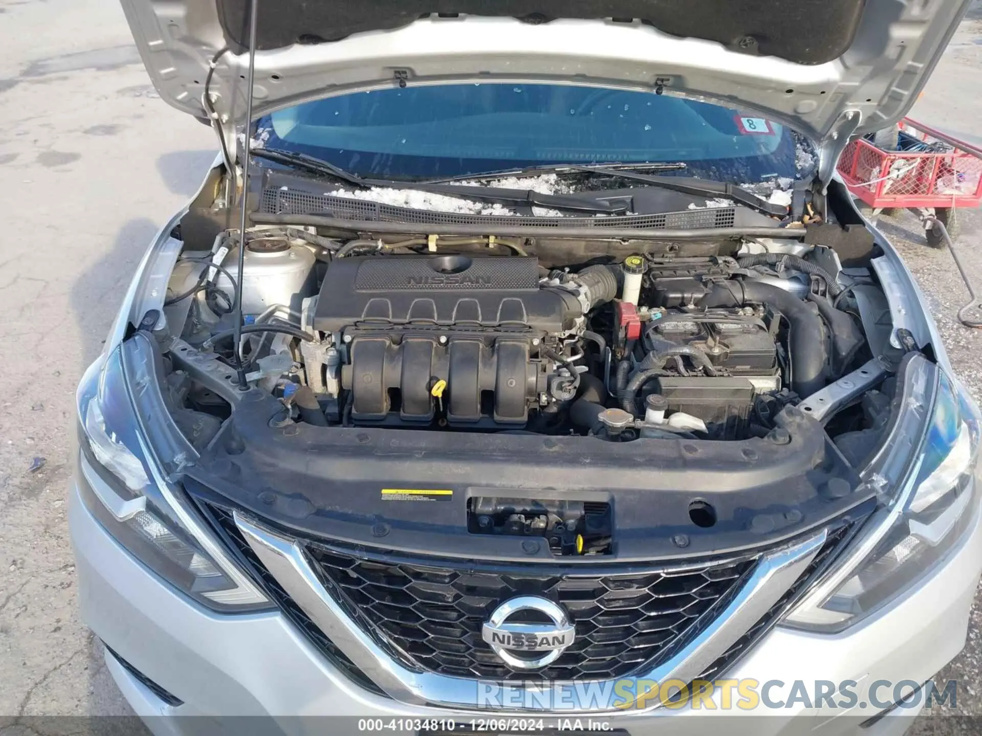 10 Photograph of a damaged car 3N1AB7AP0KY328825 NISSAN SENTRA 2019