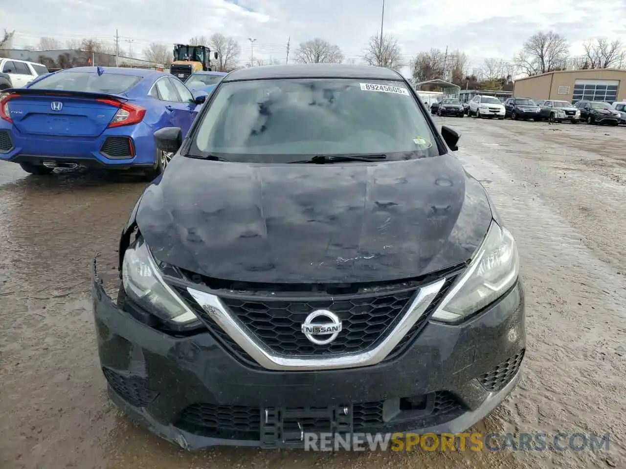 5 Photograph of a damaged car 3N1AB7AP0KY333992 NISSAN SENTRA 2019