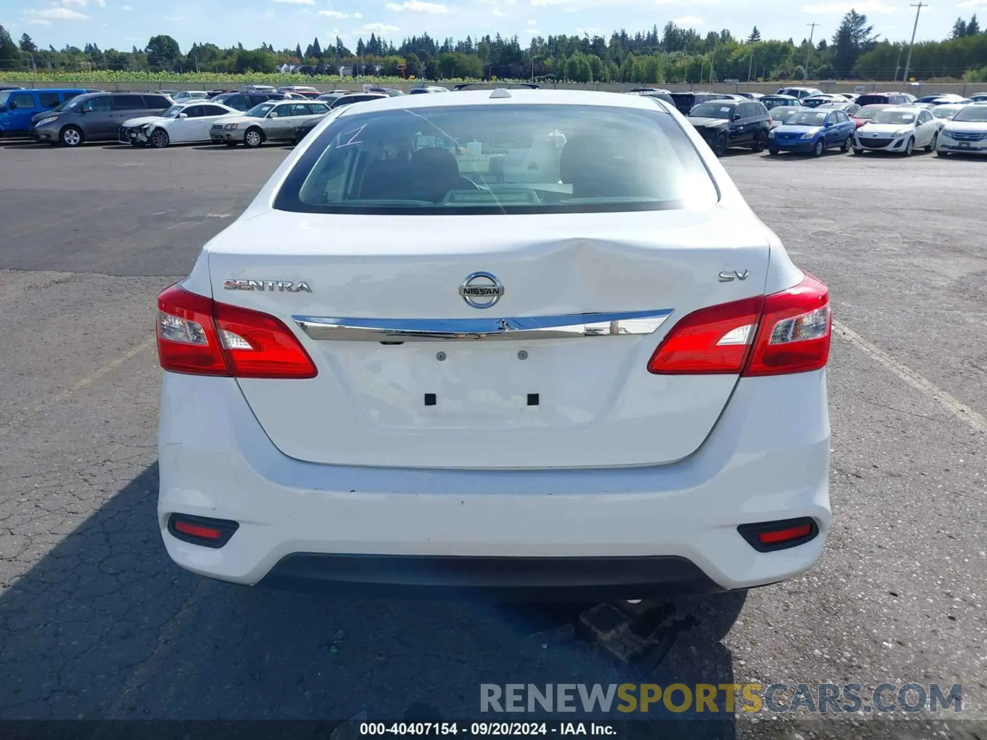 16 Photograph of a damaged car 3N1AB7AP0KY335919 NISSAN SENTRA 2019
