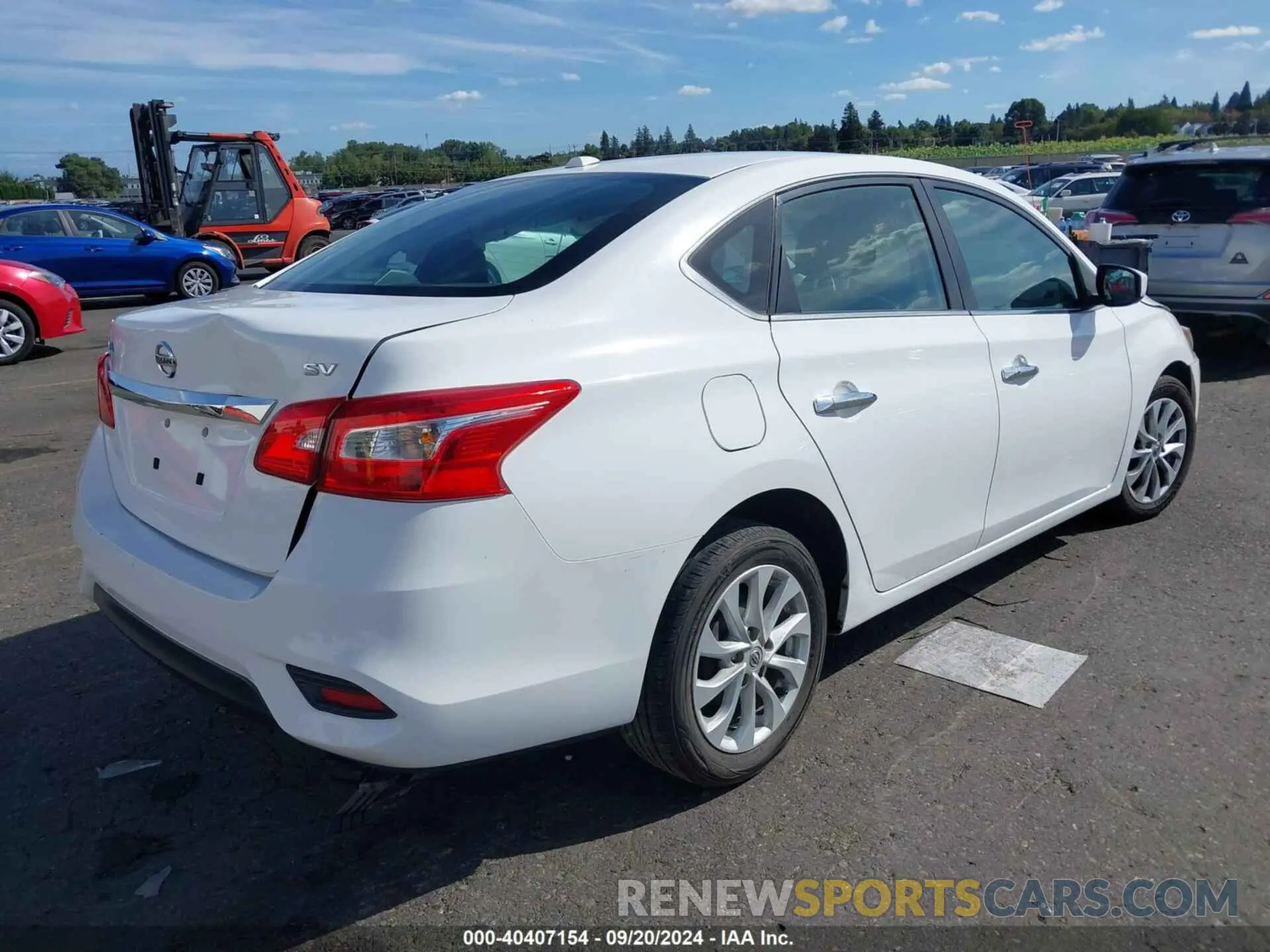 4 Photograph of a damaged car 3N1AB7AP0KY335919 NISSAN SENTRA 2019