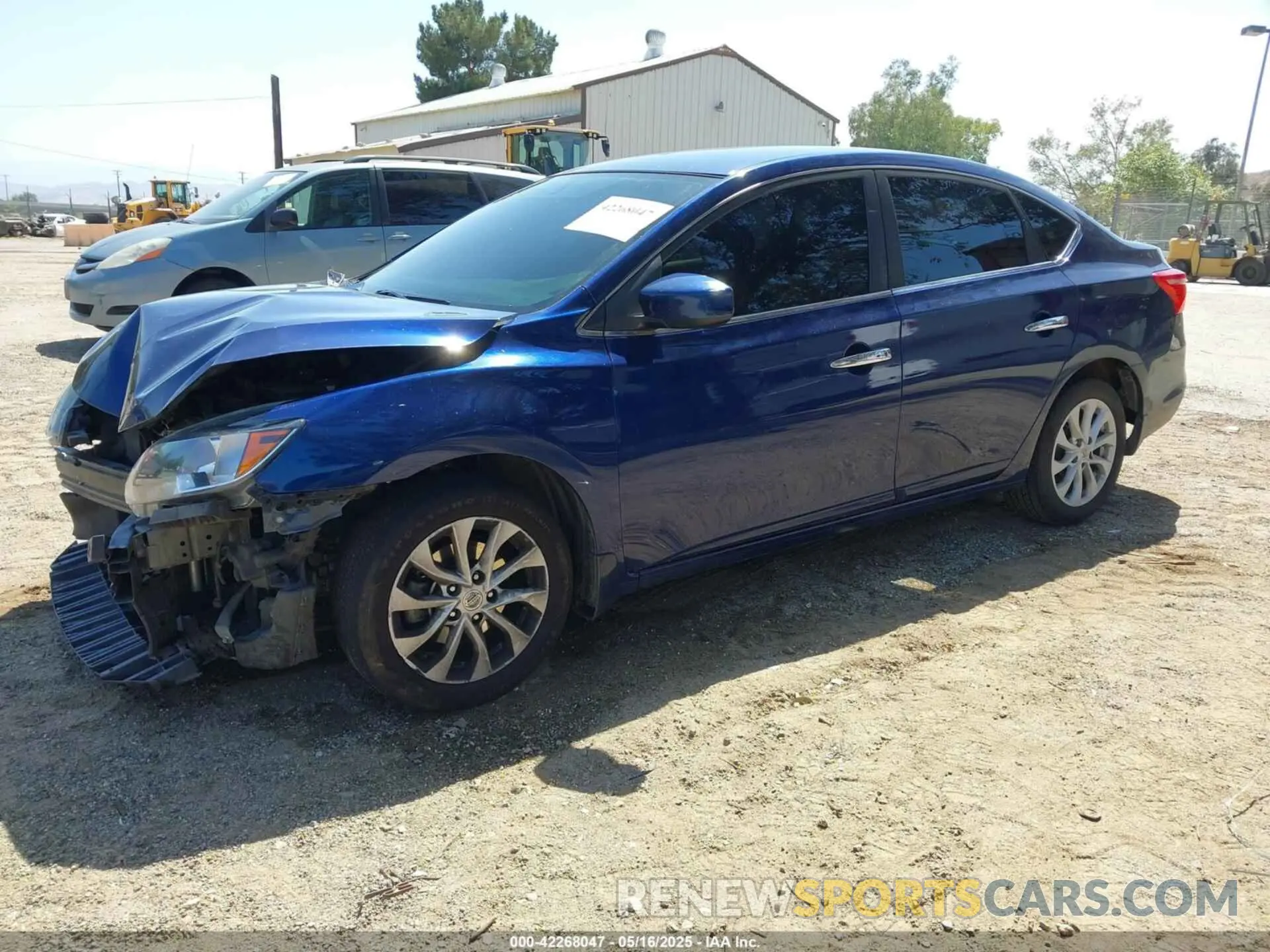 2 Photograph of a damaged car 3N1AB7AP0KY337816 NISSAN SENTRA 2019