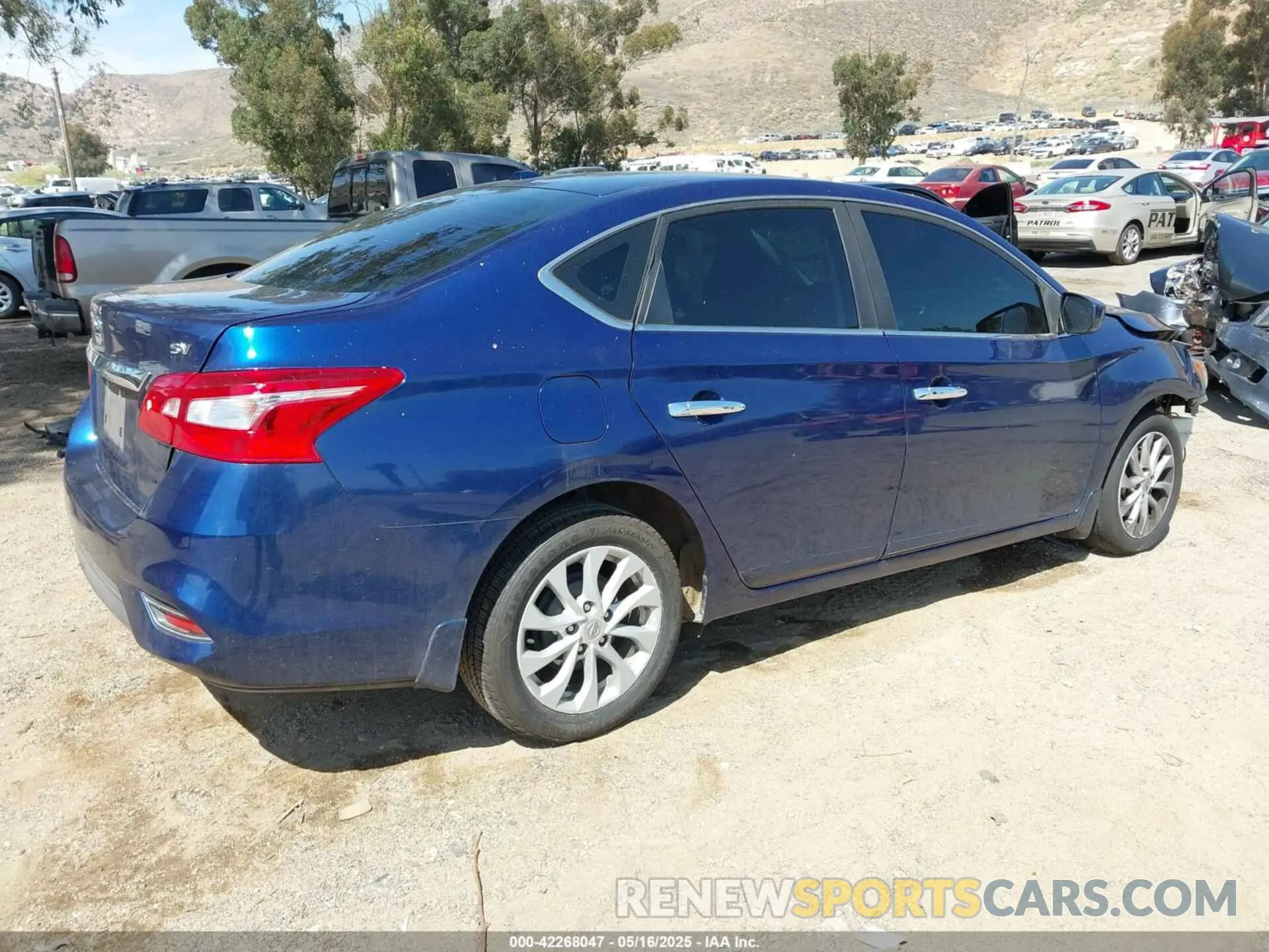 4 Photograph of a damaged car 3N1AB7AP0KY337816 NISSAN SENTRA 2019