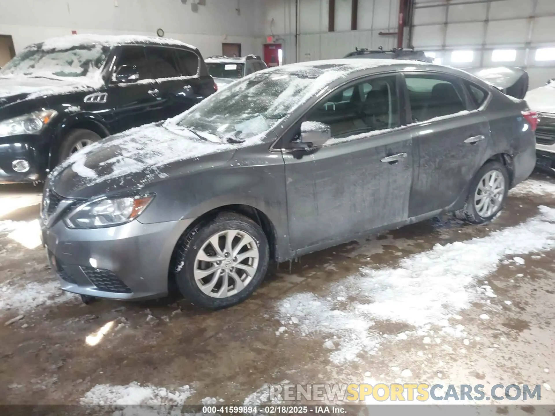 2 Photograph of a damaged car 3N1AB7AP0KY337976 NISSAN SENTRA 2019