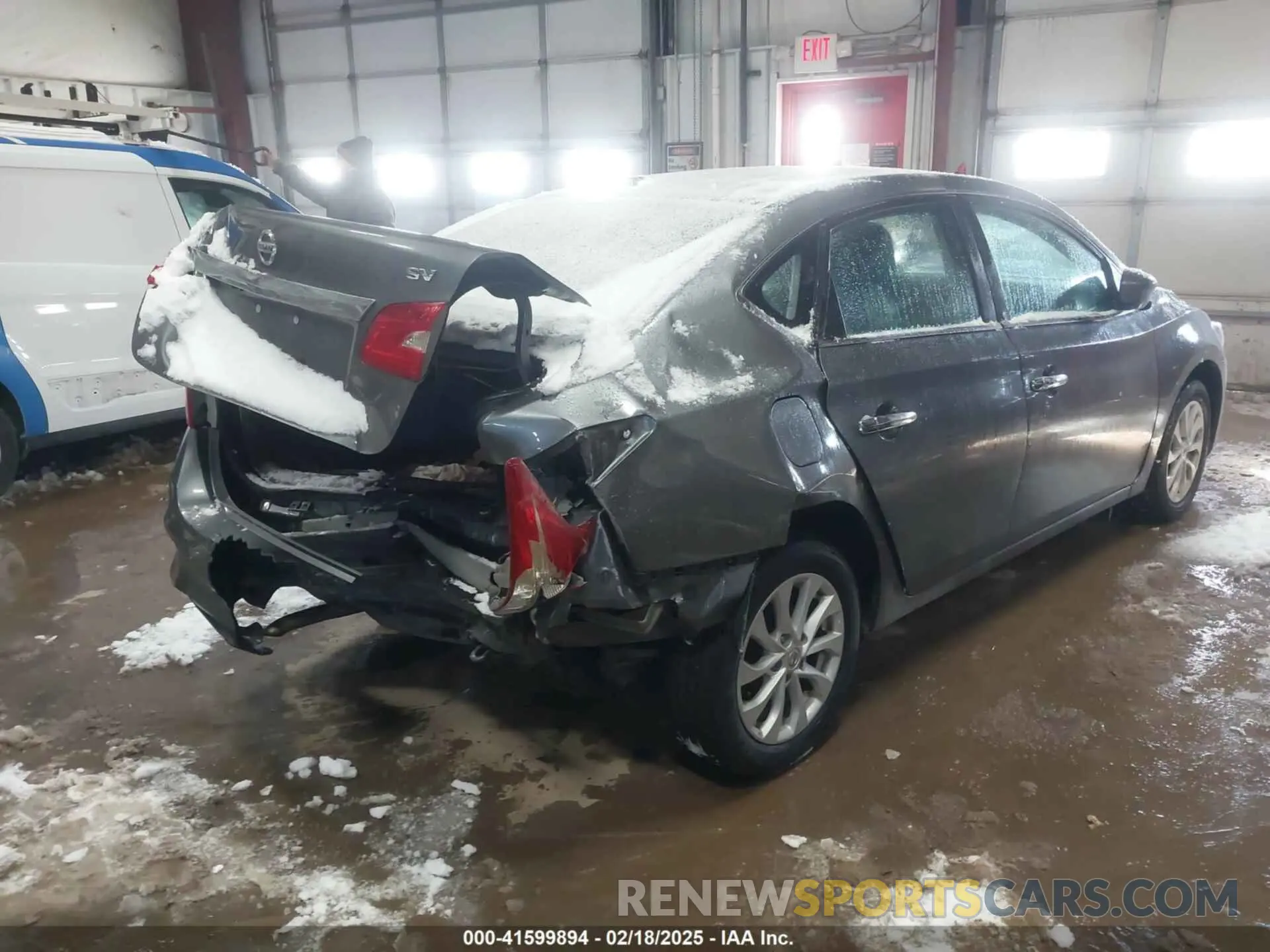4 Photograph of a damaged car 3N1AB7AP0KY337976 NISSAN SENTRA 2019
