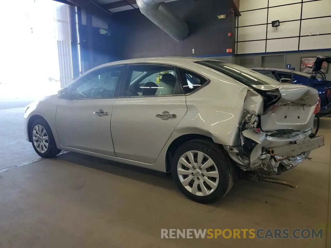 2 Photograph of a damaged car 3N1AB7AP0KY339890 NISSAN SENTRA 2019