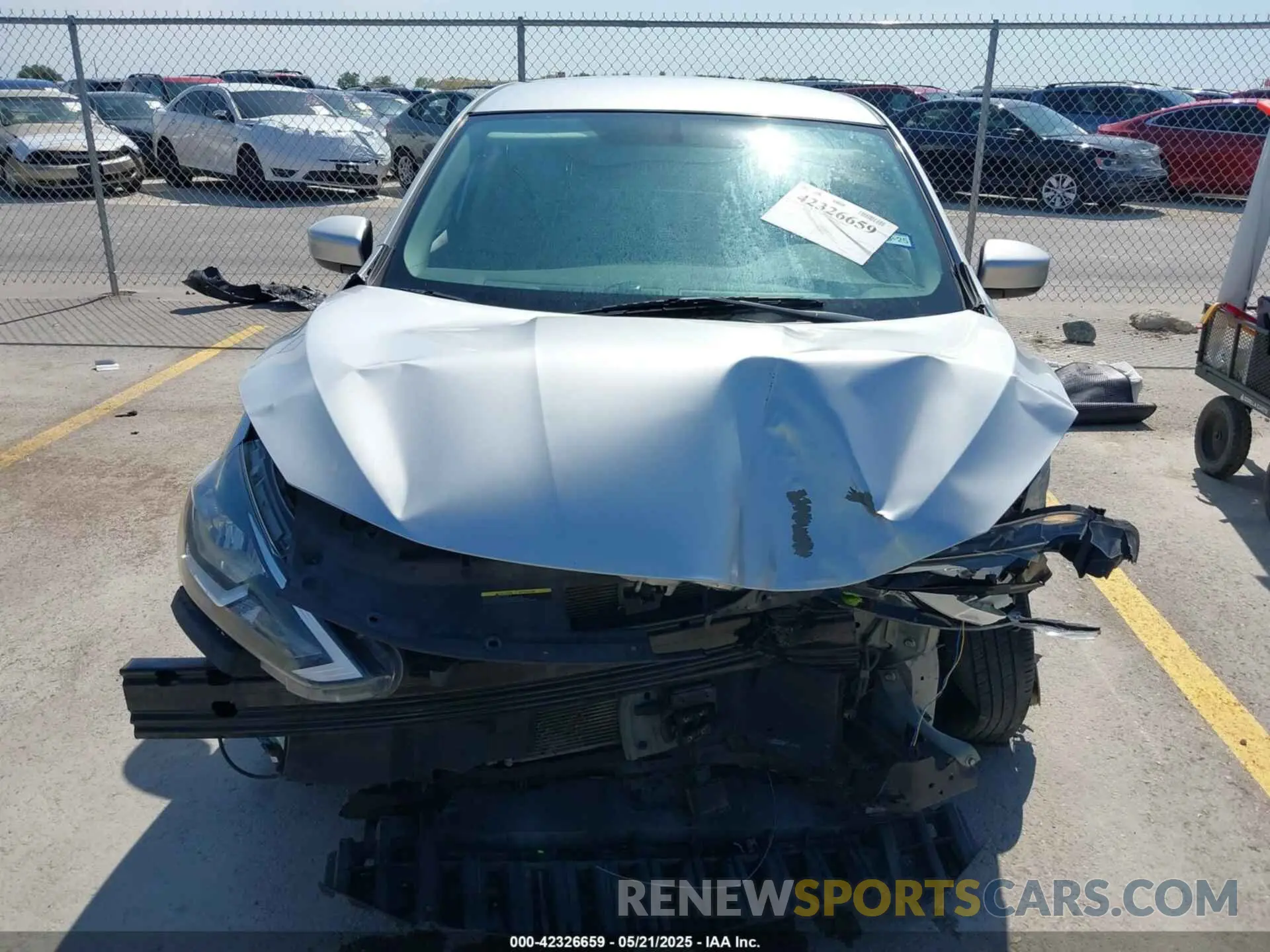 13 Photograph of a damaged car 3N1AB7AP0KY354101 NISSAN SENTRA 2019