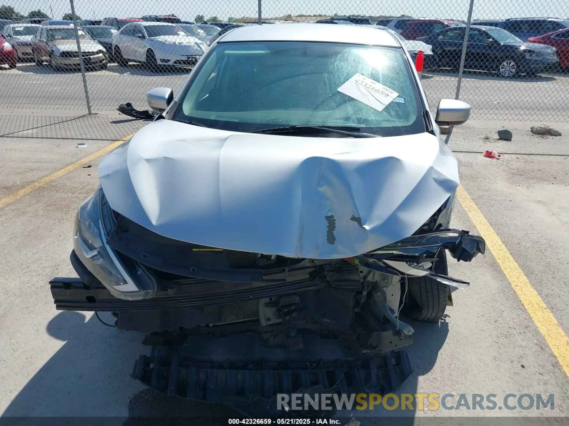 6 Photograph of a damaged car 3N1AB7AP0KY354101 NISSAN SENTRA 2019