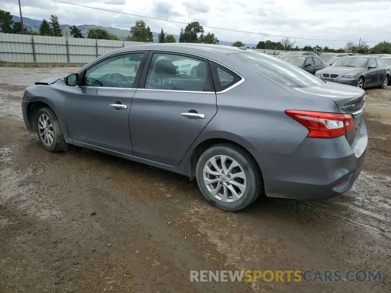 2 Photograph of a damaged car 3N1AB7AP0KY354552 NISSAN SENTRA 2019