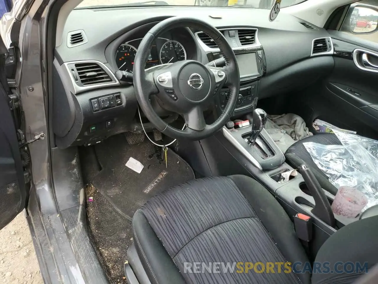 8 Photograph of a damaged car 3N1AB7AP0KY354552 NISSAN SENTRA 2019