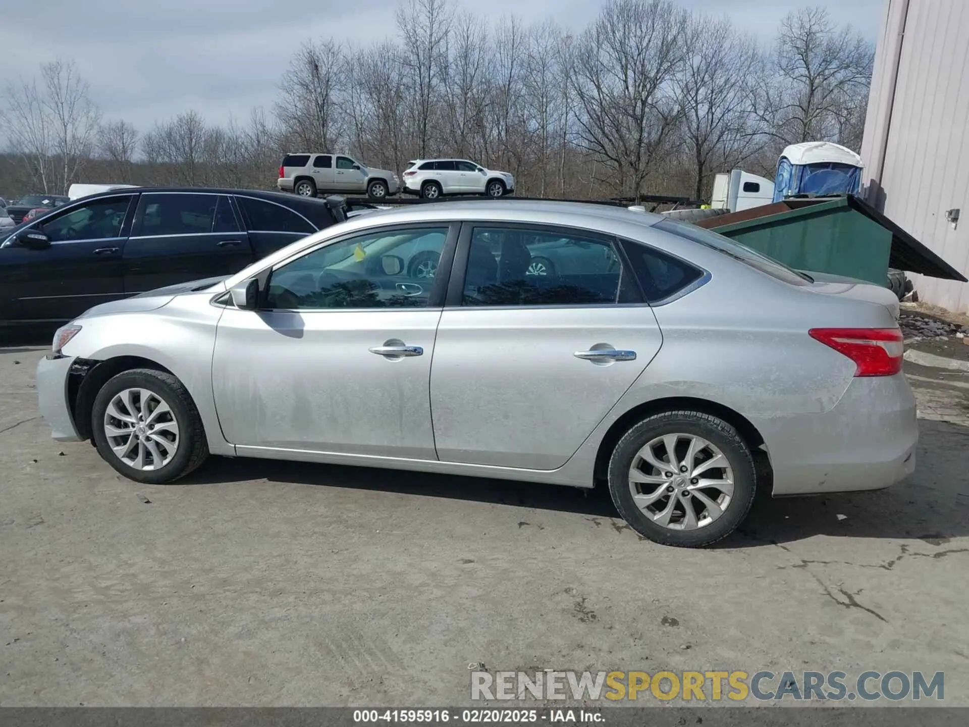 14 Photograph of a damaged car 3N1AB7AP0KY356477 NISSAN SENTRA 2019