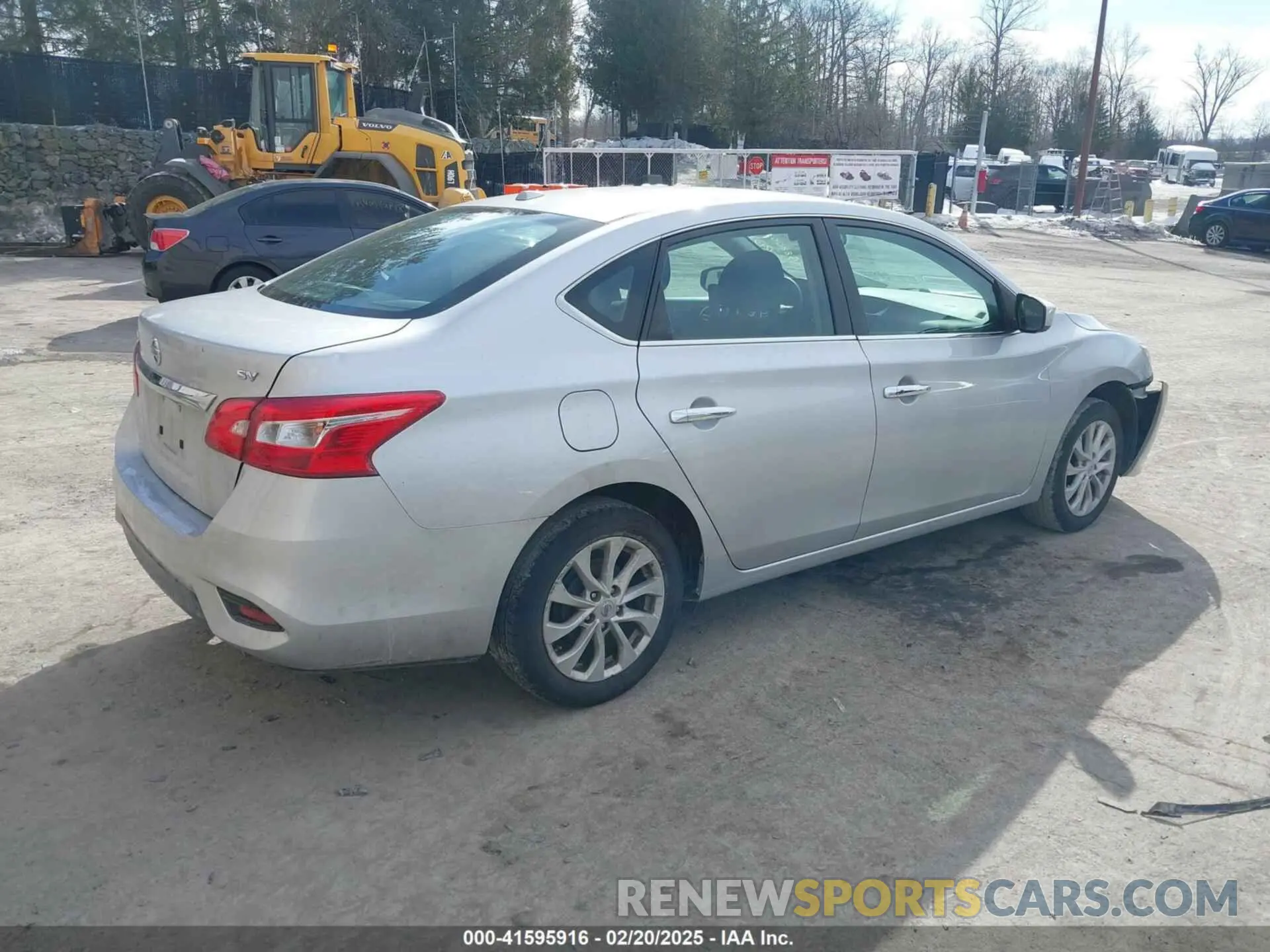 4 Photograph of a damaged car 3N1AB7AP0KY356477 NISSAN SENTRA 2019