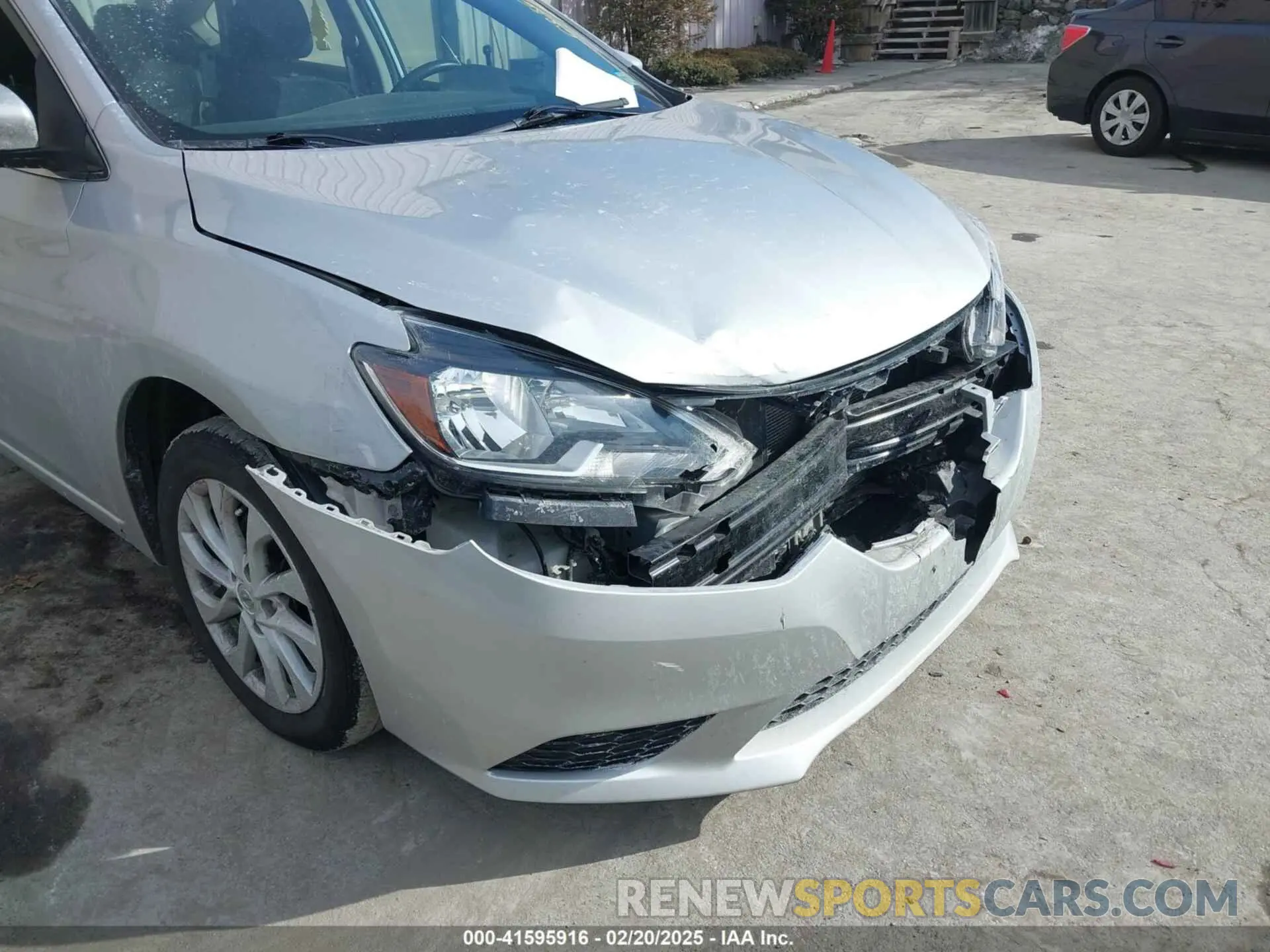 6 Photograph of a damaged car 3N1AB7AP0KY356477 NISSAN SENTRA 2019