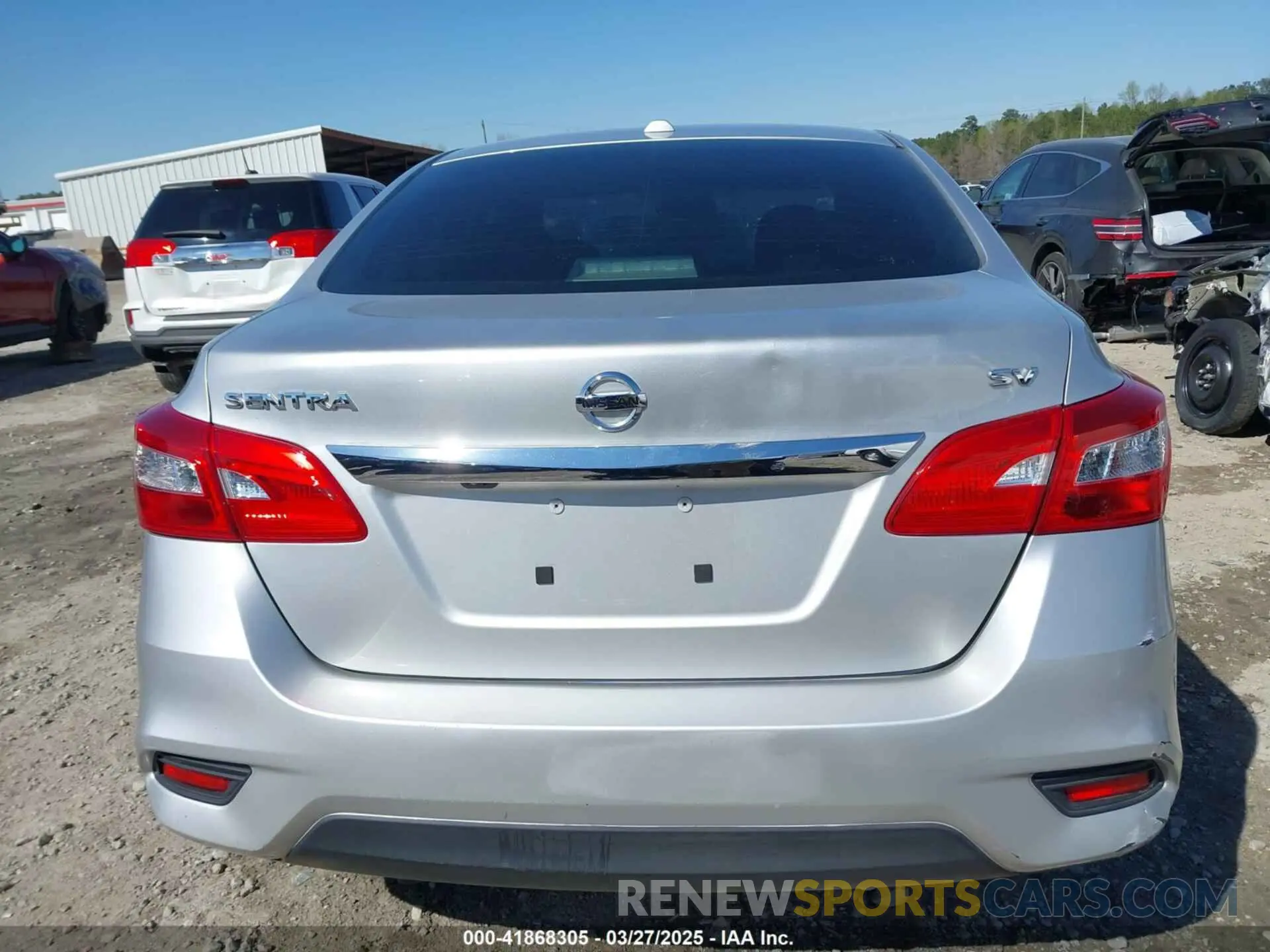 17 Photograph of a damaged car 3N1AB7AP0KY359797 NISSAN SENTRA 2019