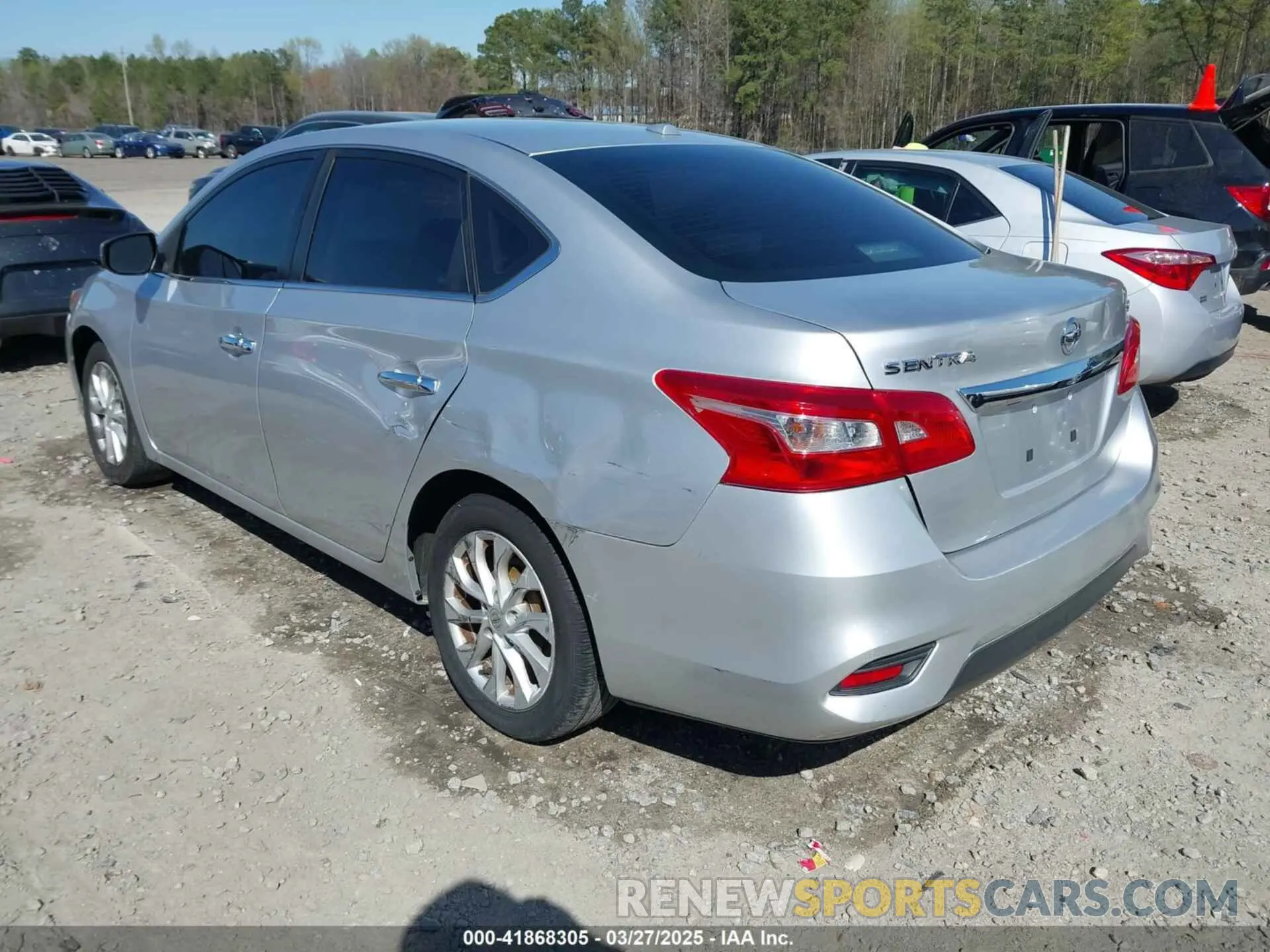 3 Photograph of a damaged car 3N1AB7AP0KY359797 NISSAN SENTRA 2019