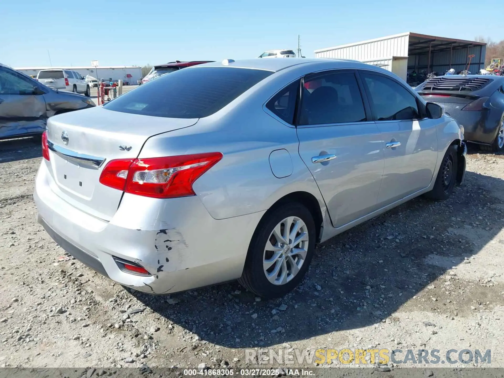 4 Photograph of a damaged car 3N1AB7AP0KY359797 NISSAN SENTRA 2019