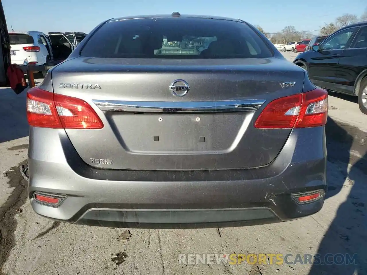 6 Photograph of a damaged car 3N1AB7AP0KY361923 NISSAN SENTRA 2019