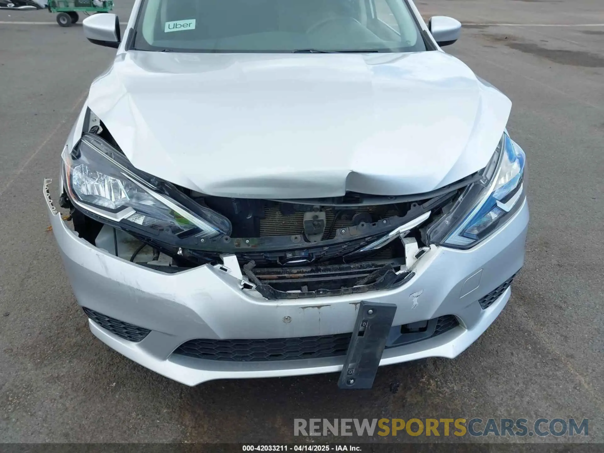 6 Photograph of a damaged car 3N1AB7AP0KY362411 NISSAN SENTRA 2019