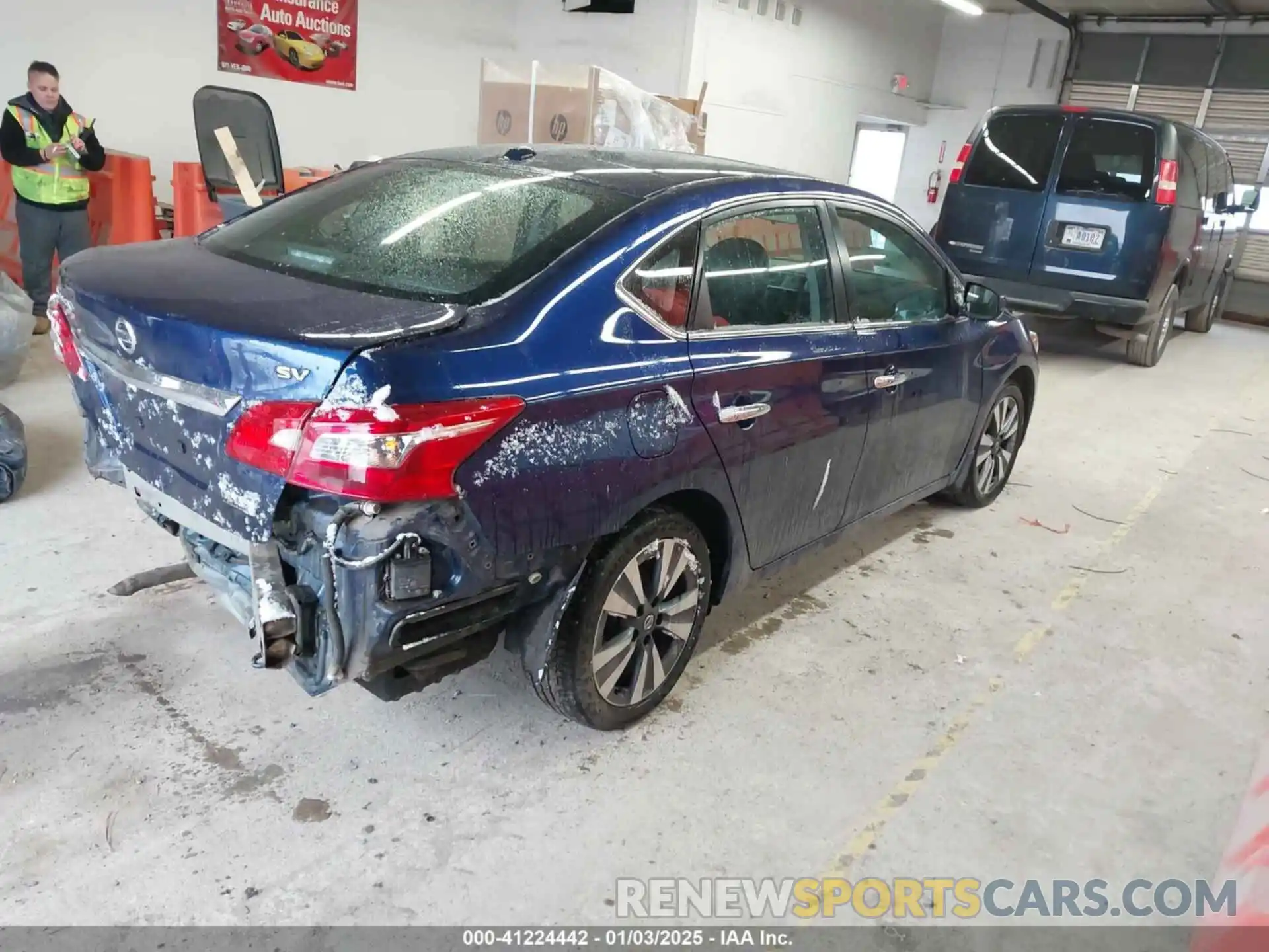 4 Photograph of a damaged car 3N1AB7AP0KY367656 NISSAN SENTRA 2019