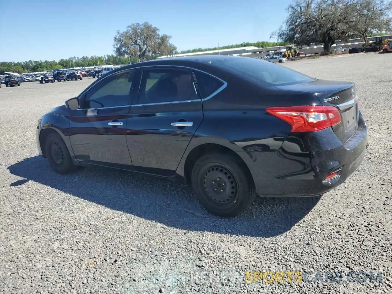 2 Photograph of a damaged car 3N1AB7AP0KY369150 NISSAN SENTRA 2019