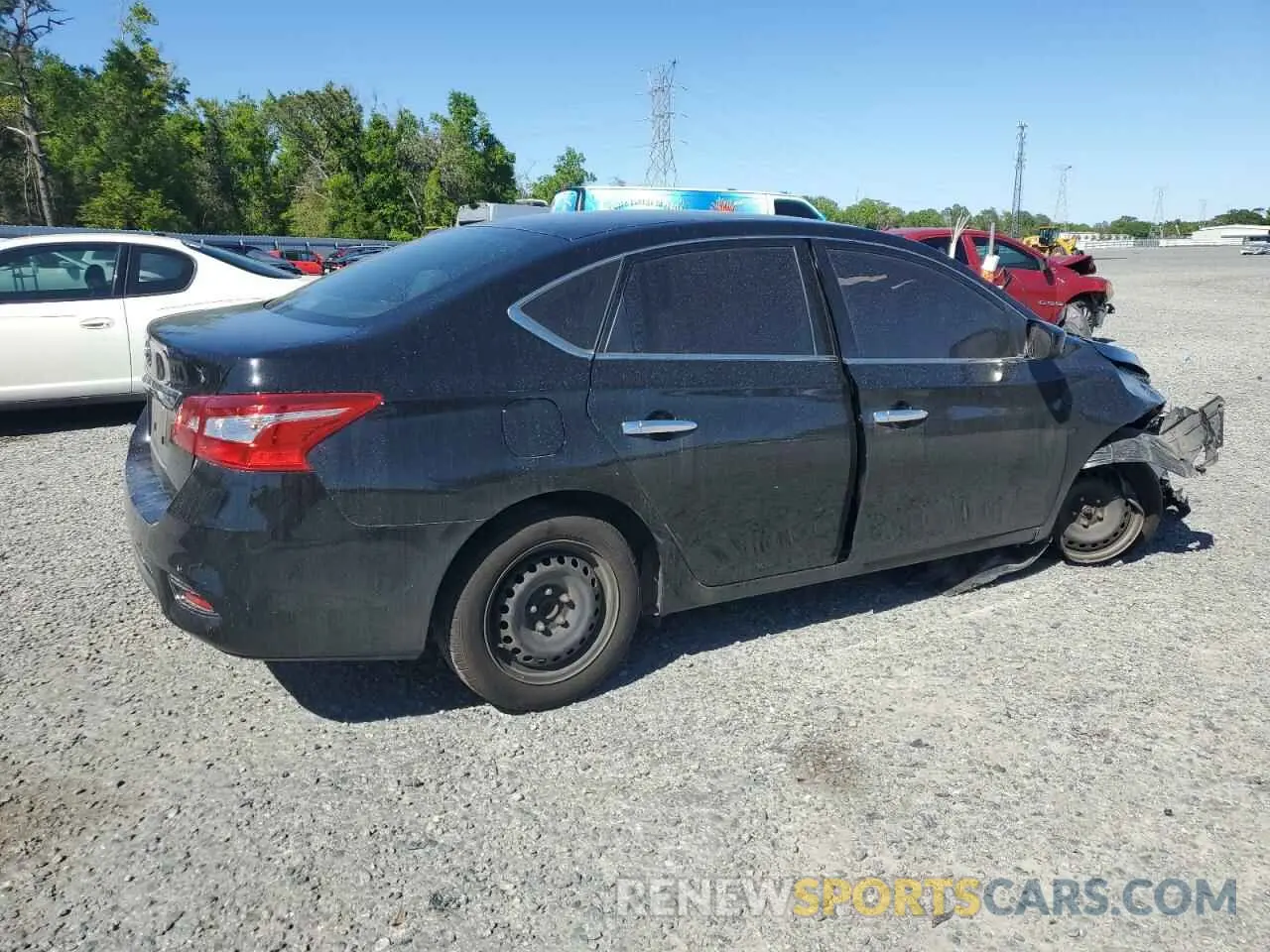 3 Photograph of a damaged car 3N1AB7AP0KY369150 NISSAN SENTRA 2019