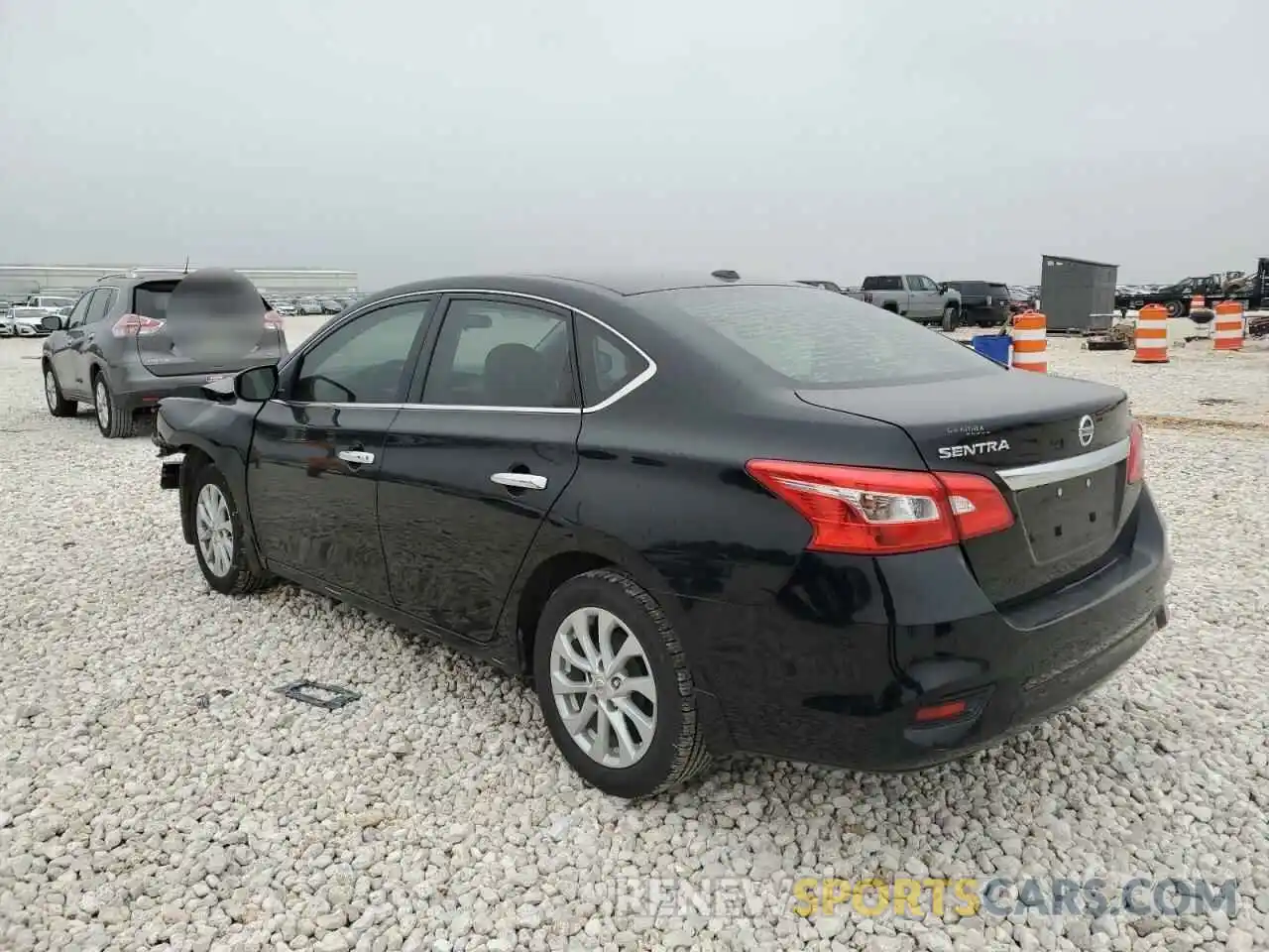 2 Photograph of a damaged car 3N1AB7AP0KY377510 NISSAN SENTRA 2019