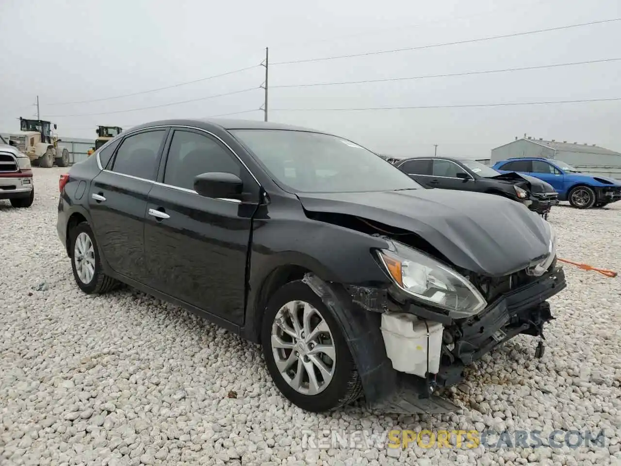 4 Photograph of a damaged car 3N1AB7AP0KY377510 NISSAN SENTRA 2019