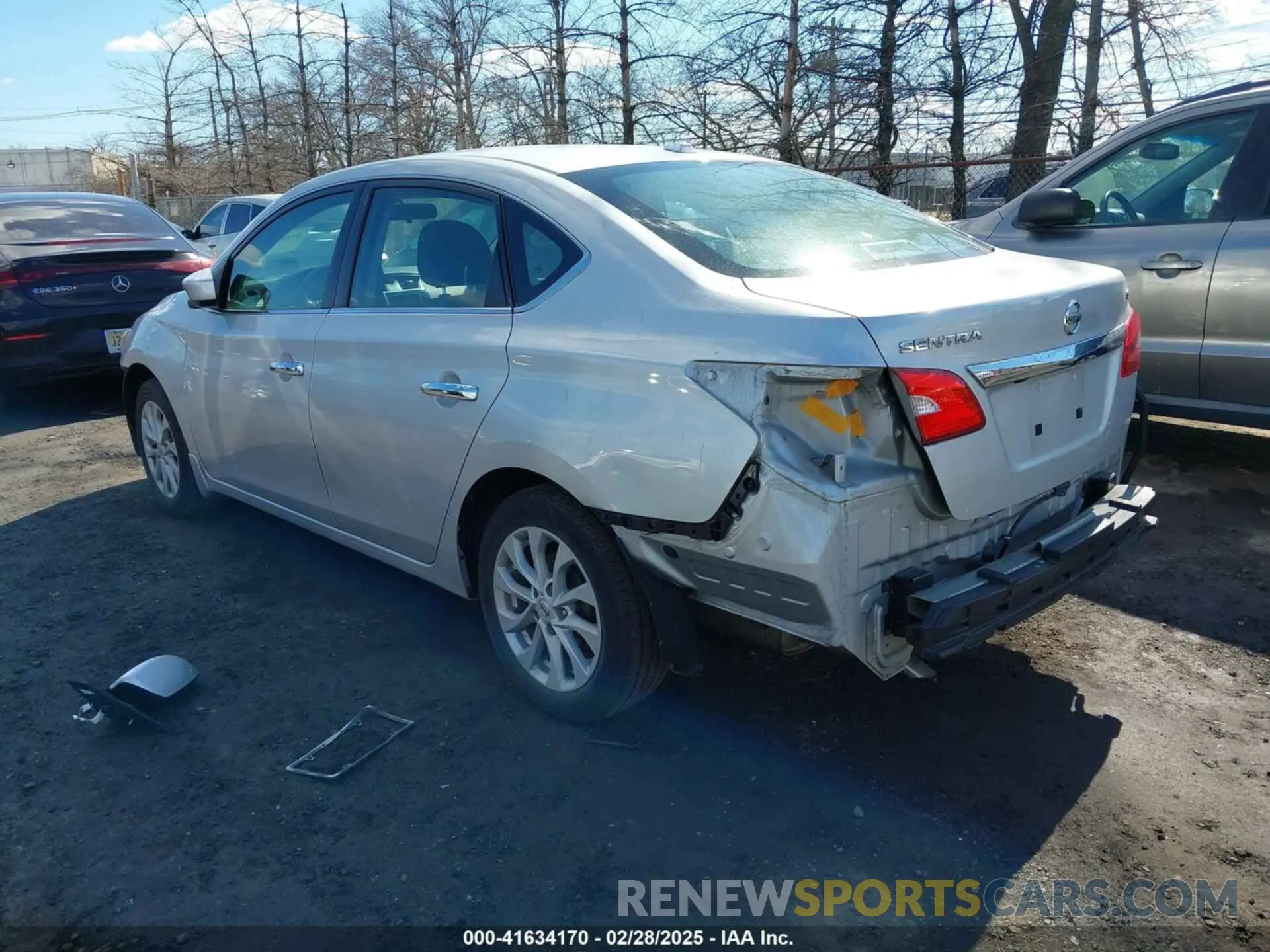 3 Photograph of a damaged car 3N1AB7AP0KY378009 NISSAN SENTRA 2019