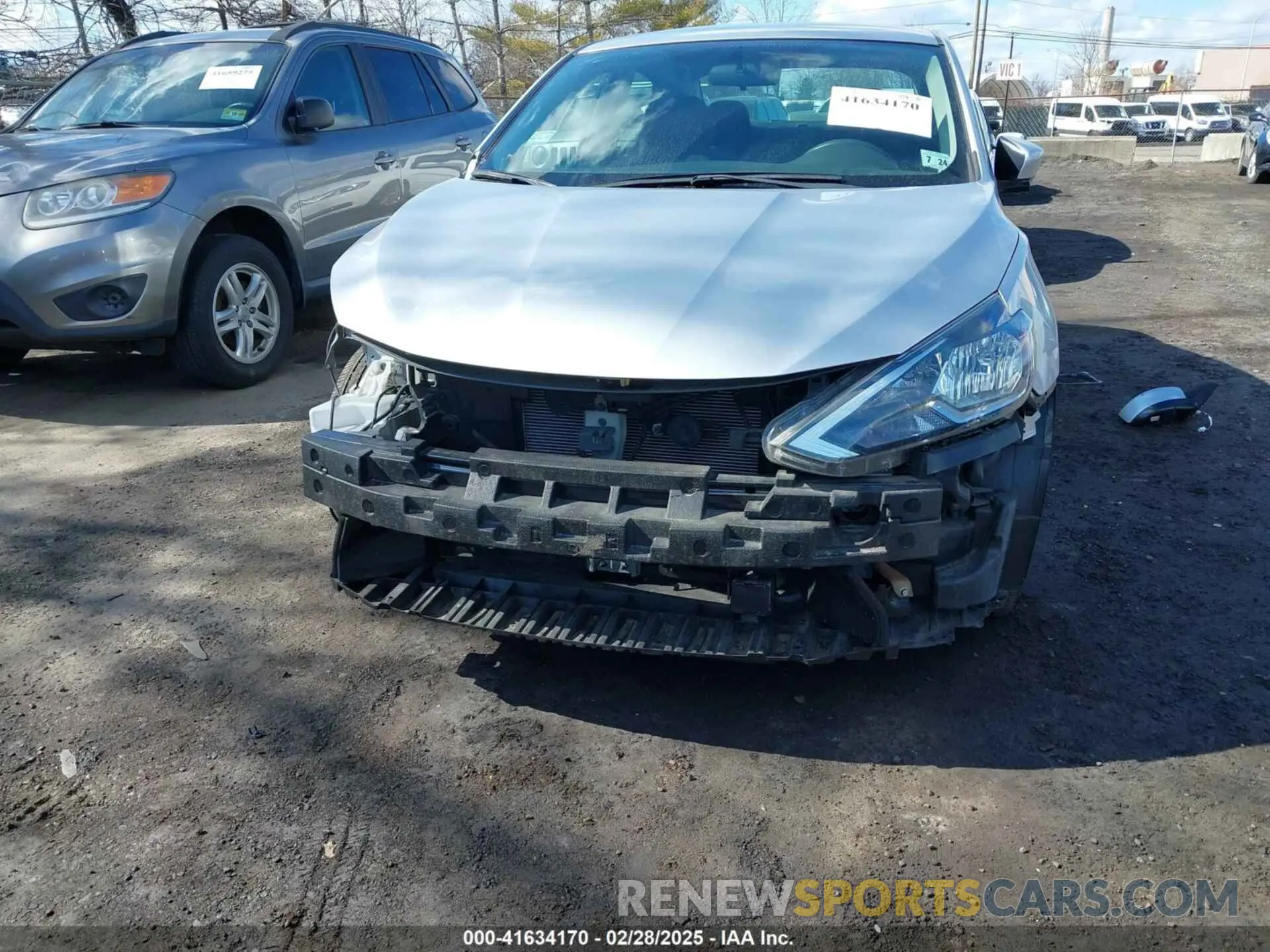 6 Photograph of a damaged car 3N1AB7AP0KY378009 NISSAN SENTRA 2019