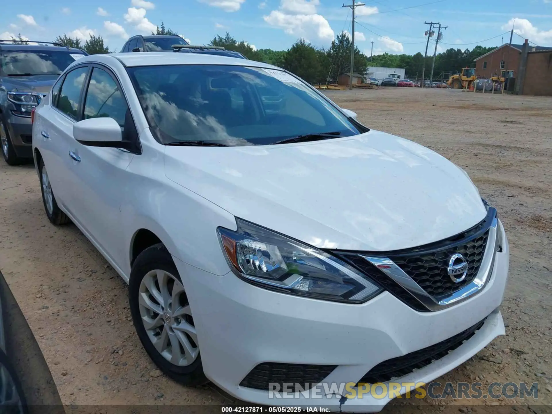 1 Photograph of a damaged car 3N1AB7AP0KY378544 NISSAN SENTRA 2019