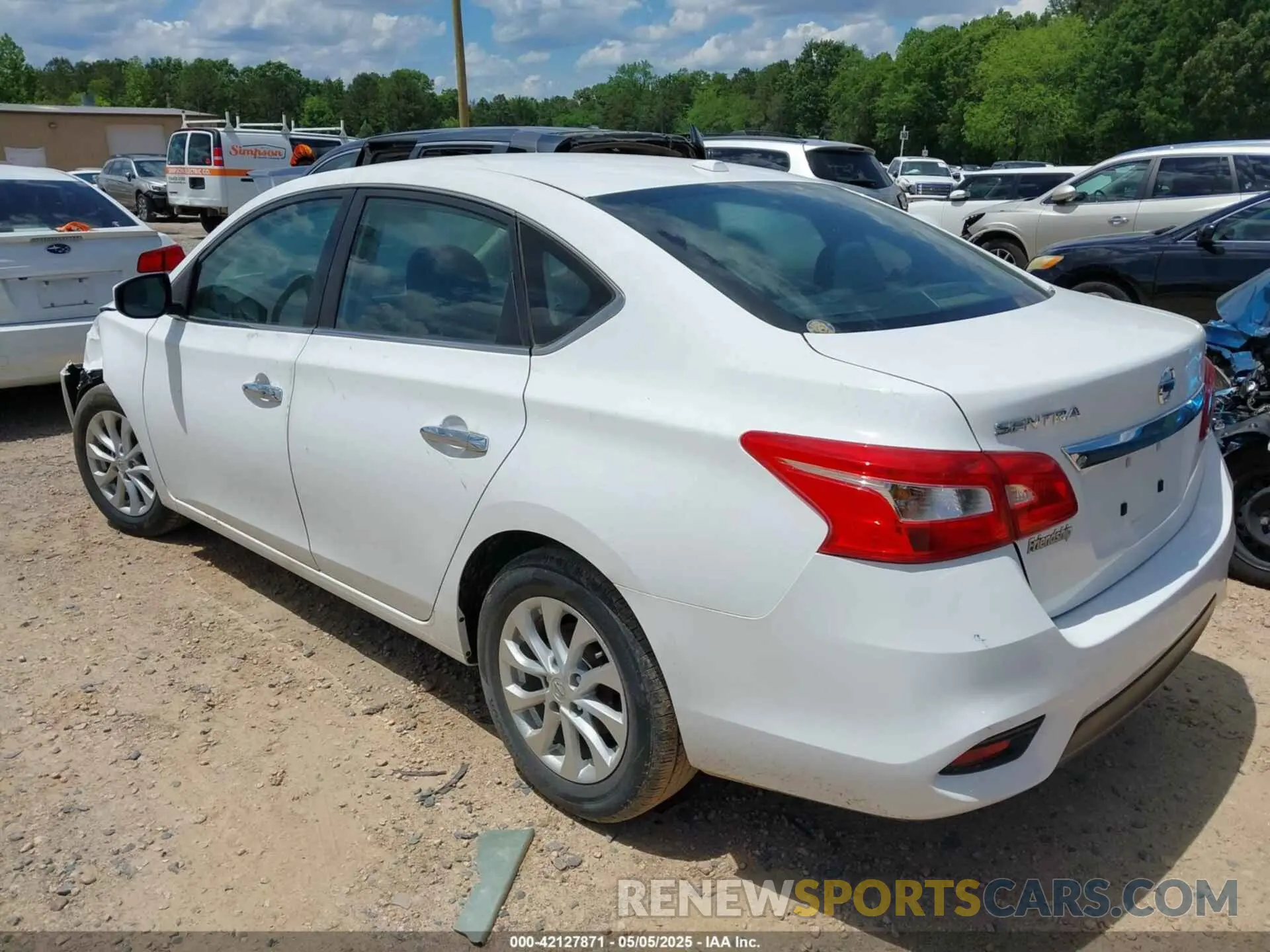3 Photograph of a damaged car 3N1AB7AP0KY378544 NISSAN SENTRA 2019