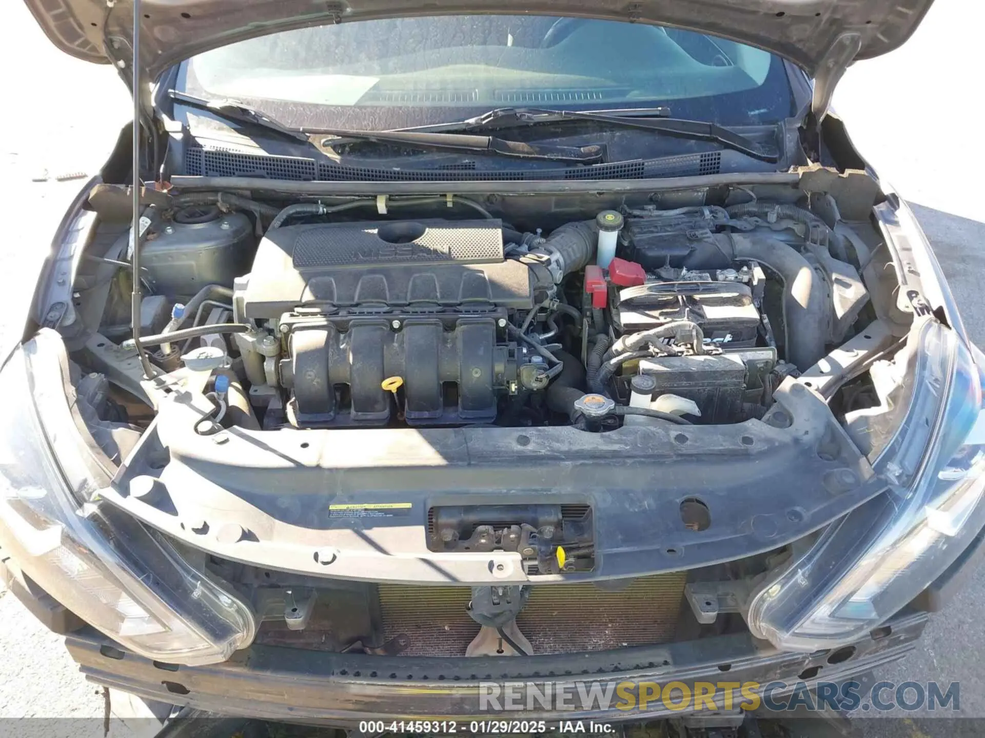 10 Photograph of a damaged car 3N1AB7AP0KY380214 NISSAN SENTRA 2019