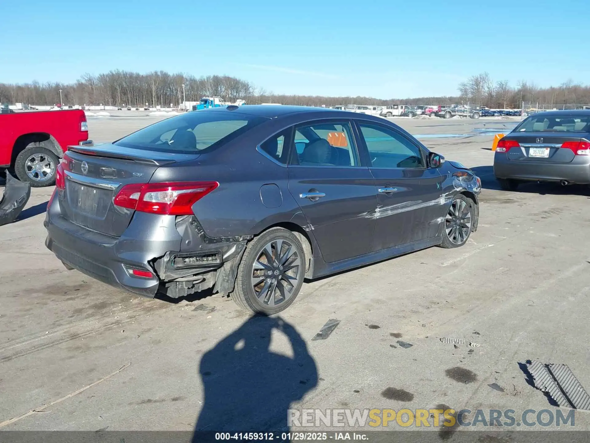 4 Photograph of a damaged car 3N1AB7AP0KY380214 NISSAN SENTRA 2019