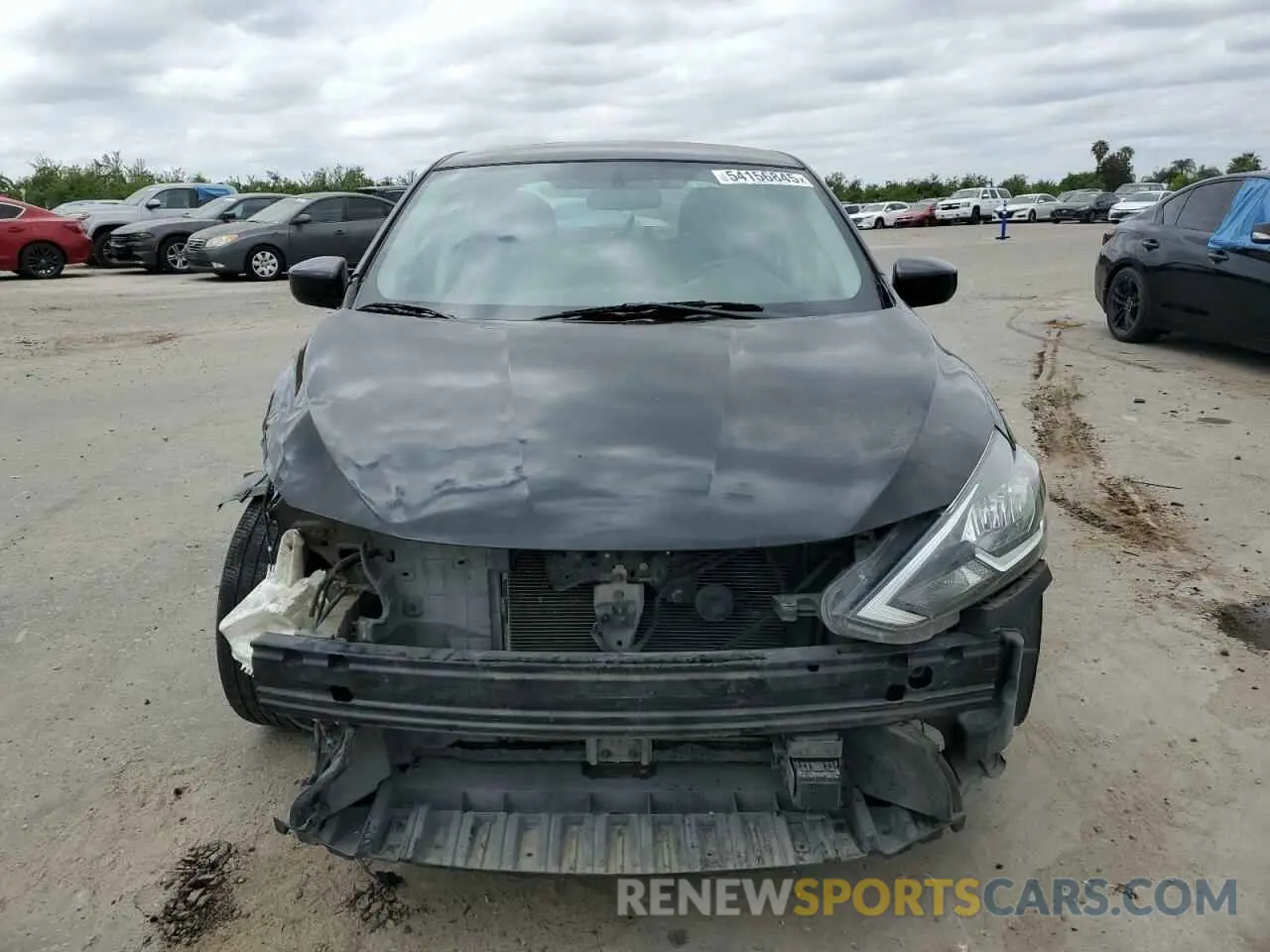 5 Photograph of a damaged car 3N1AB7AP0KY382965 NISSAN SENTRA 2019