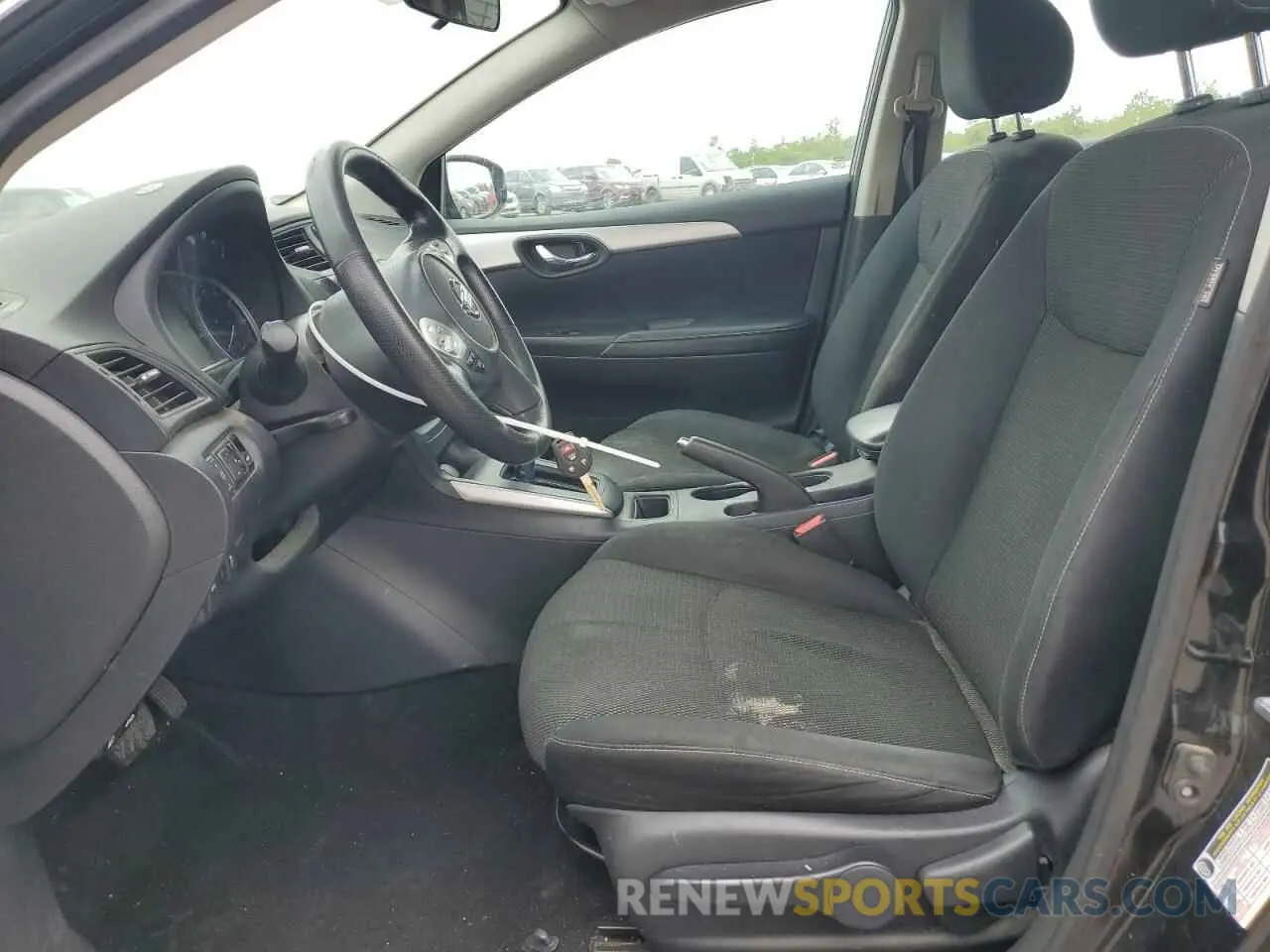7 Photograph of a damaged car 3N1AB7AP0KY382965 NISSAN SENTRA 2019