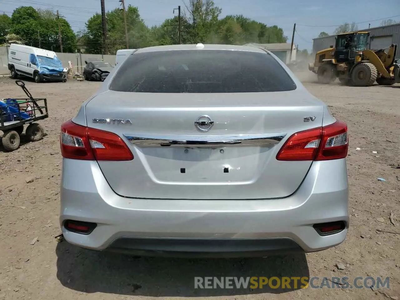 6 Photograph of a damaged car 3N1AB7AP0KY390239 NISSAN SENTRA 2019