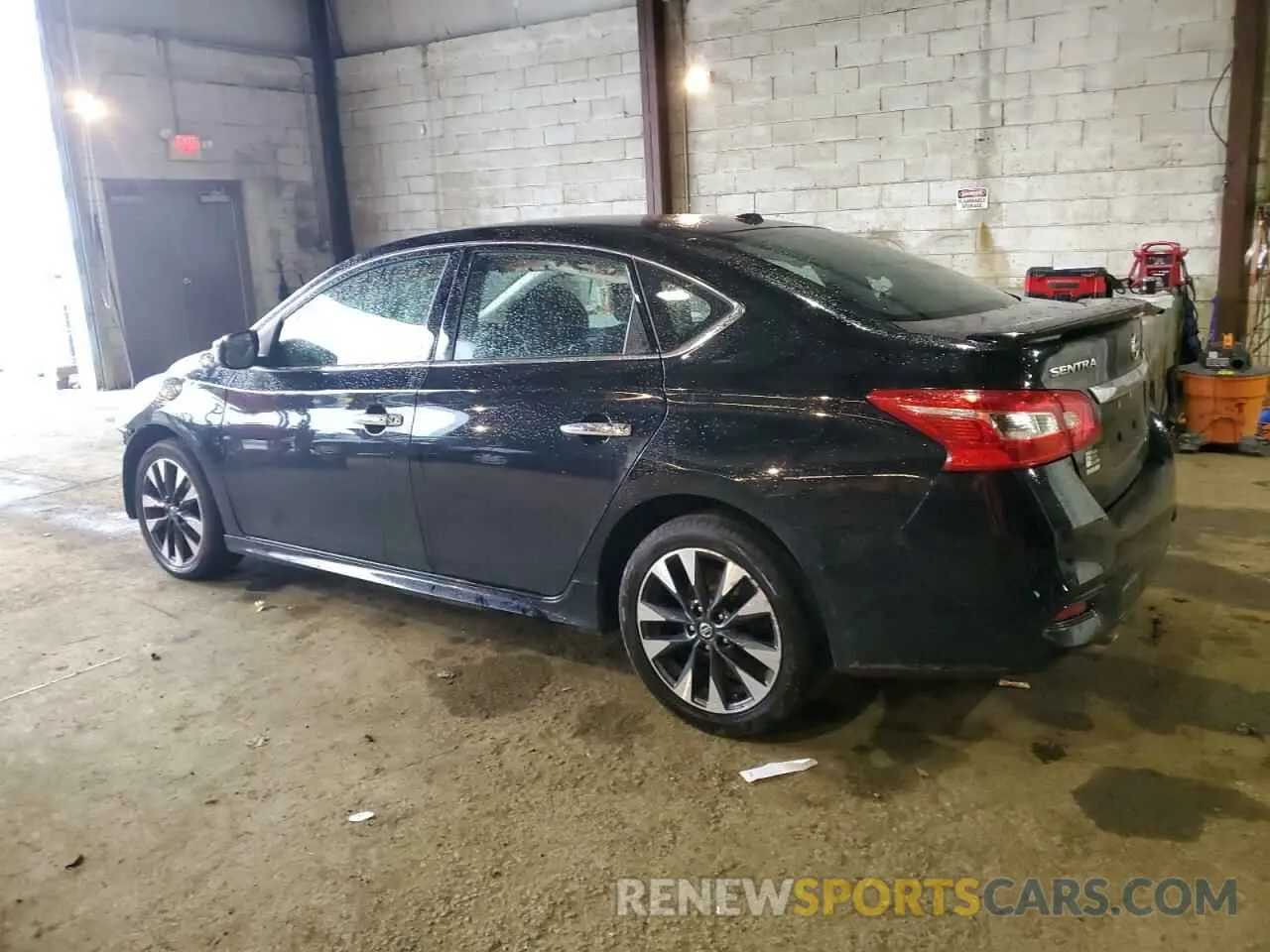 2 Photograph of a damaged car 3N1AB7AP0KY390953 NISSAN SENTRA 2019