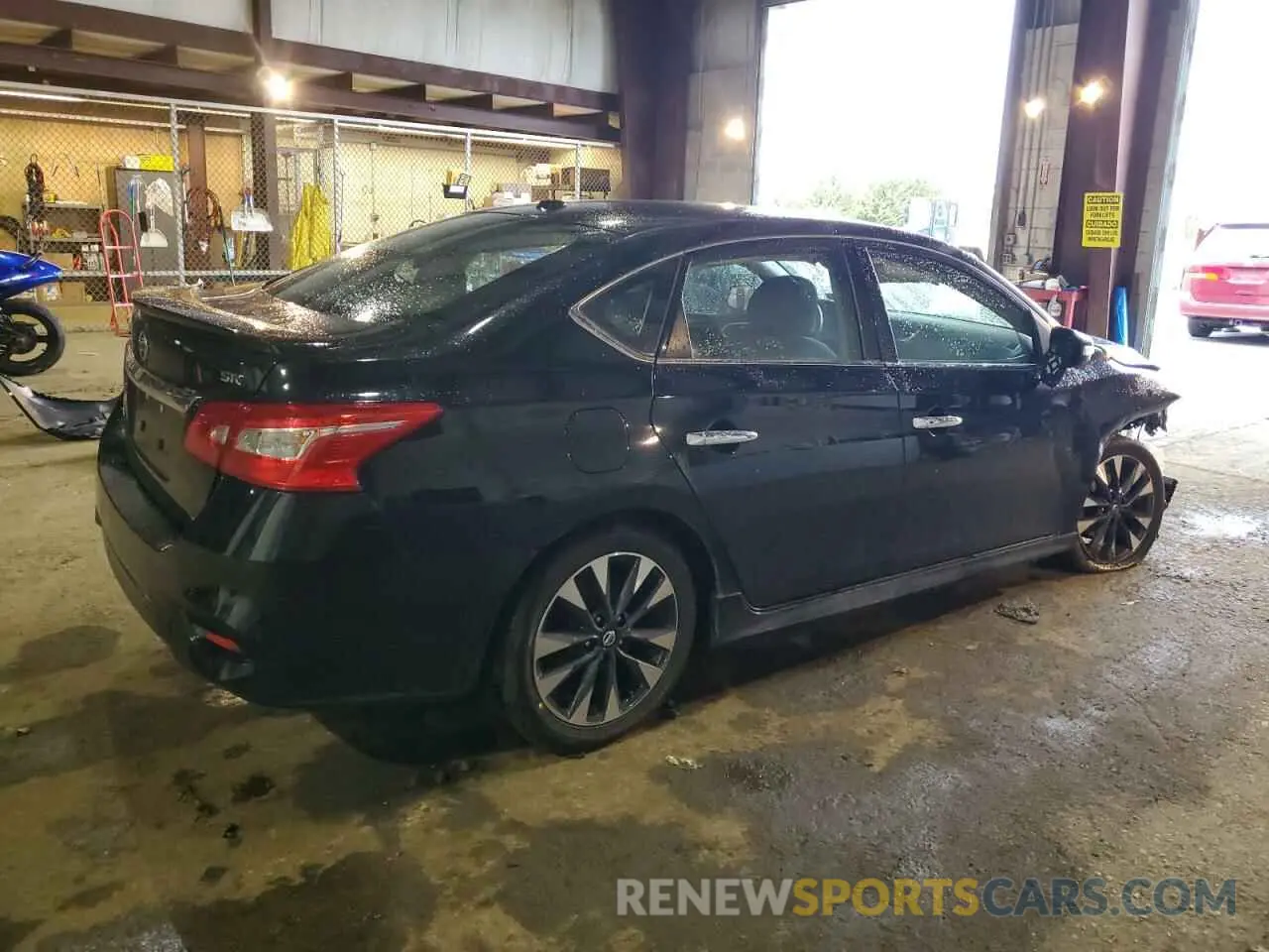3 Photograph of a damaged car 3N1AB7AP0KY390953 NISSAN SENTRA 2019