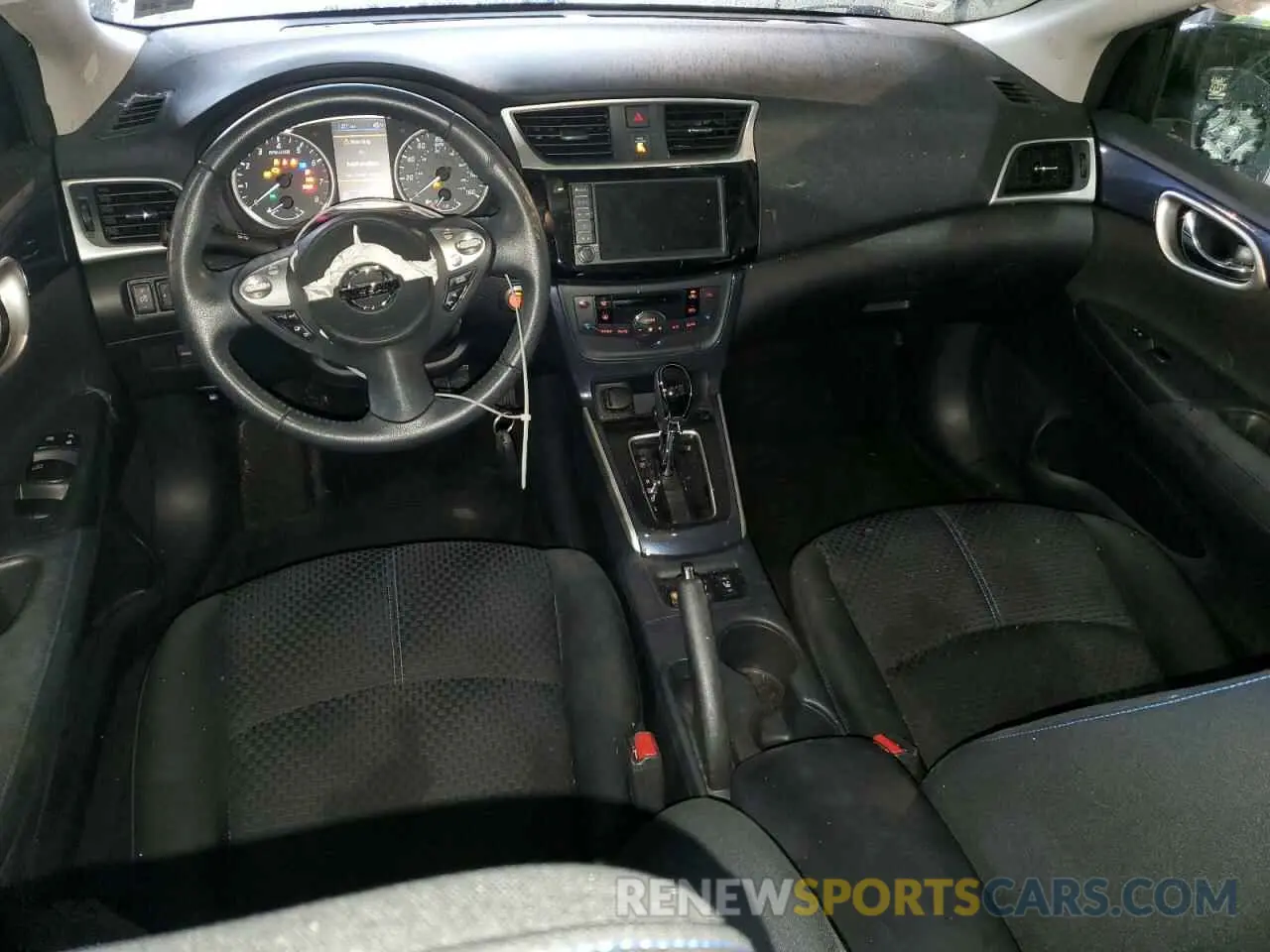 8 Photograph of a damaged car 3N1AB7AP0KY390953 NISSAN SENTRA 2019