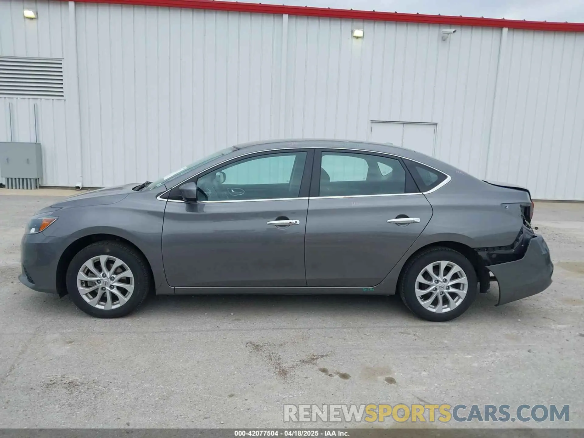 15 Photograph of a damaged car 3N1AB7AP0KY393710 NISSAN SENTRA 2019
