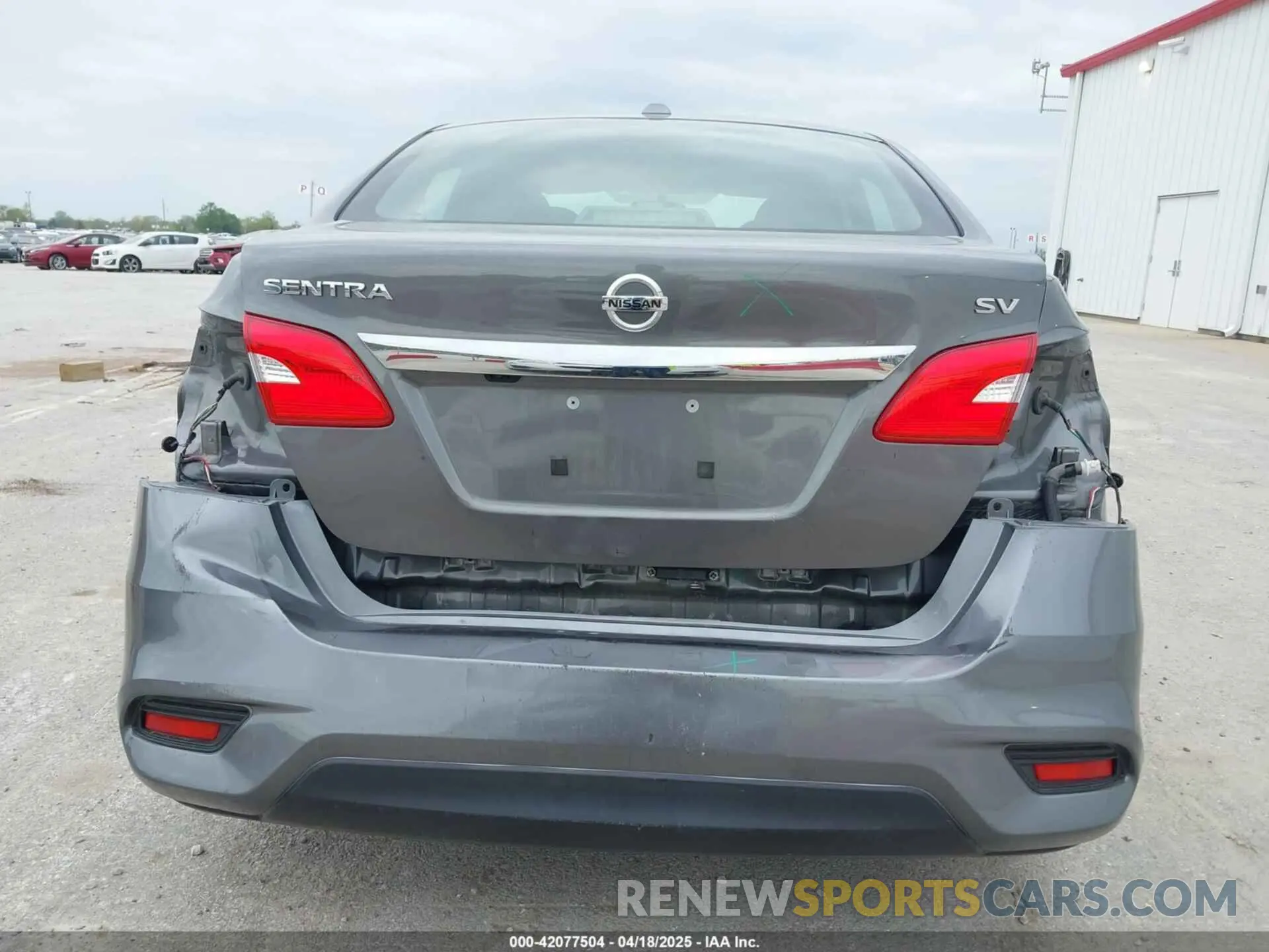 17 Photograph of a damaged car 3N1AB7AP0KY393710 NISSAN SENTRA 2019
