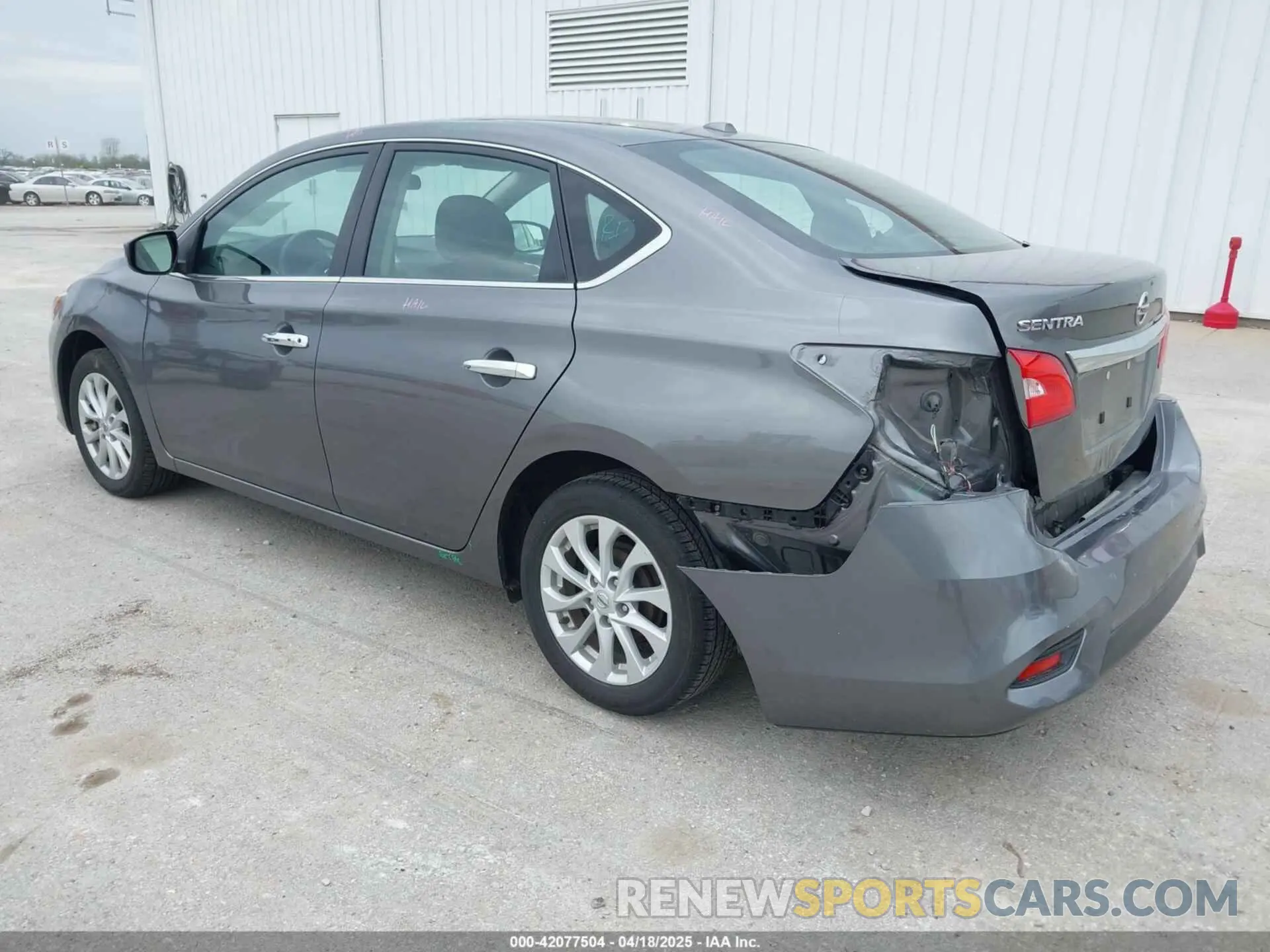 3 Photograph of a damaged car 3N1AB7AP0KY393710 NISSAN SENTRA 2019