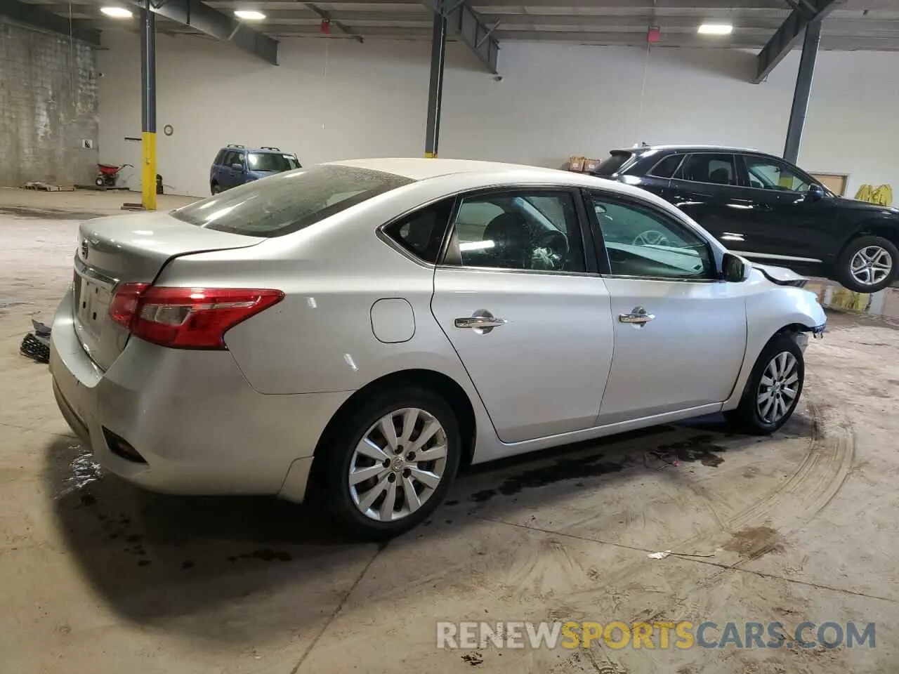 3 Photograph of a damaged car 3N1AB7AP0KY393853 NISSAN SENTRA 2019