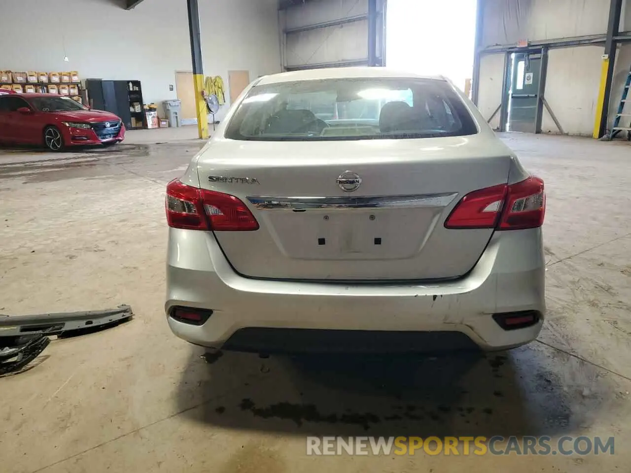 6 Photograph of a damaged car 3N1AB7AP0KY393853 NISSAN SENTRA 2019