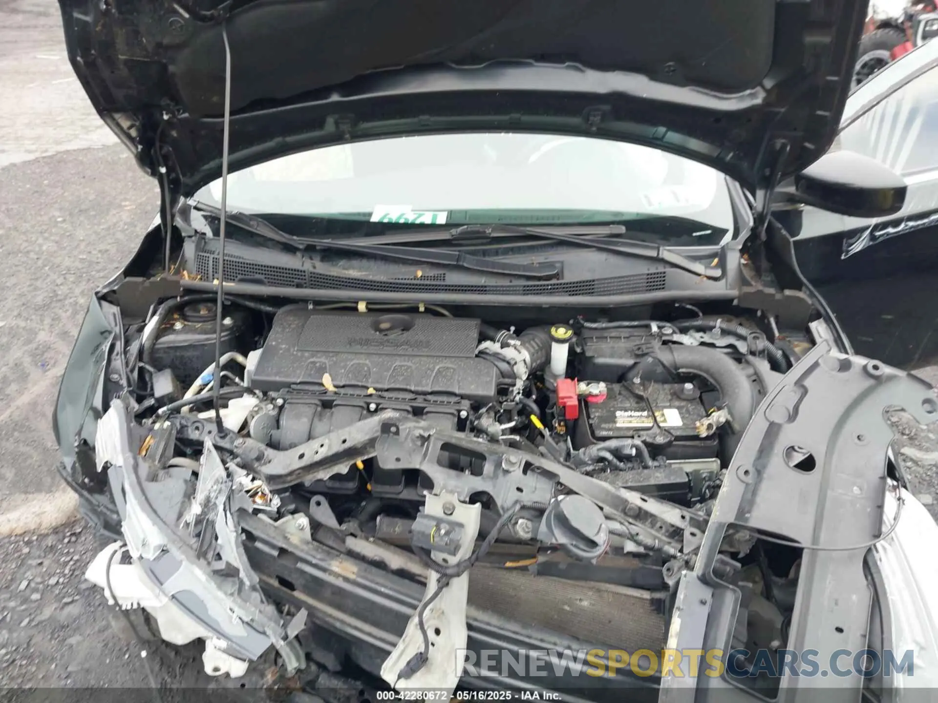 10 Photograph of a damaged car 3N1AB7AP0KY393965 NISSAN SENTRA 2019