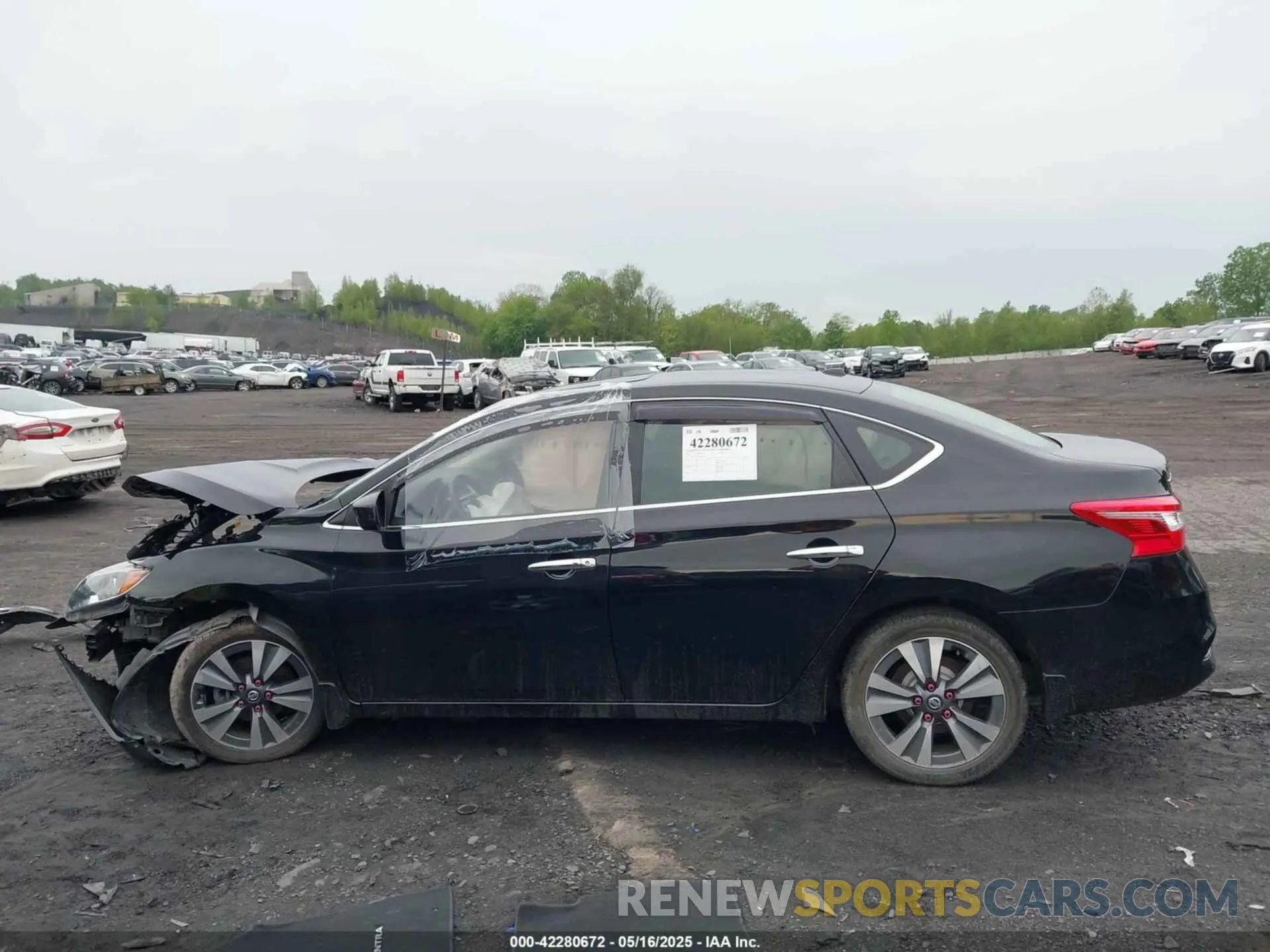 14 Photograph of a damaged car 3N1AB7AP0KY393965 NISSAN SENTRA 2019